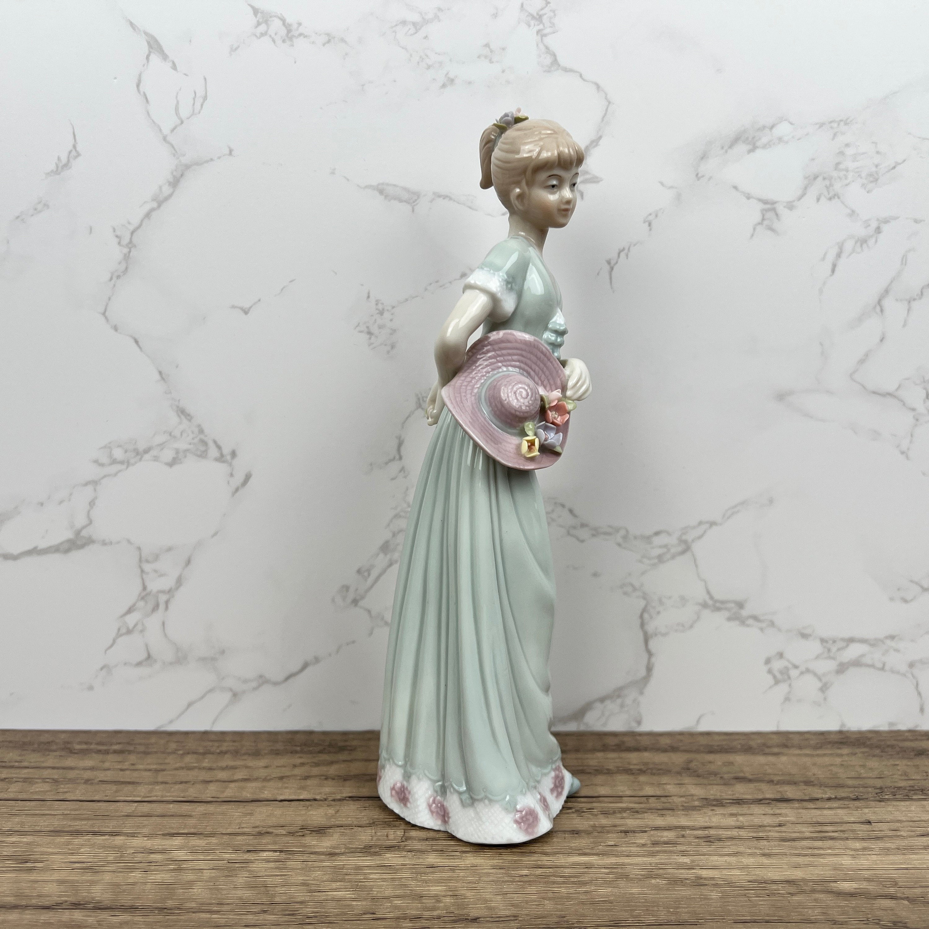 Vintage House of Lloyd Porcelain Figurine, Garden Party Decor