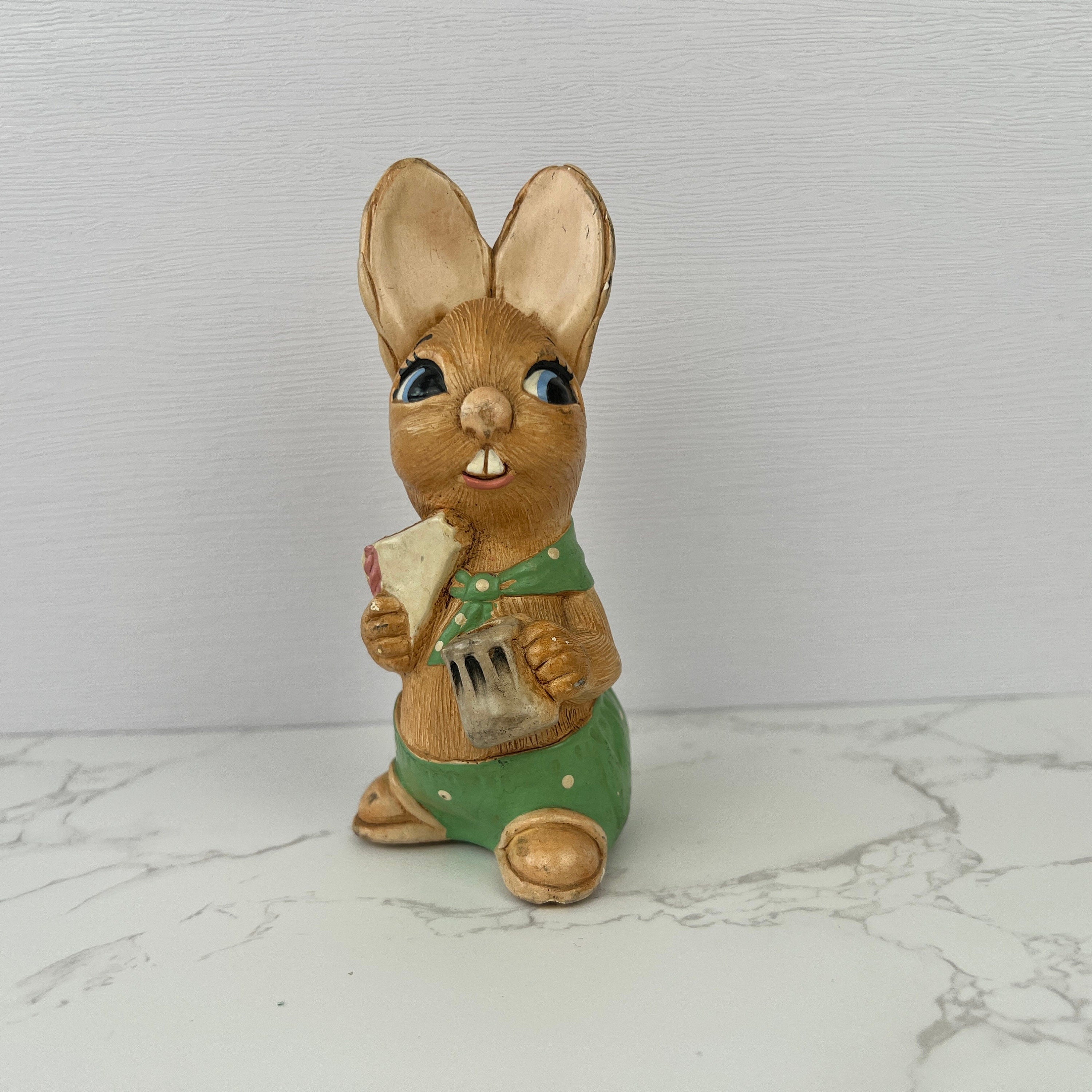 Vintage Pendelfin "Muncher" Rabbit Figurine, Easter Decor