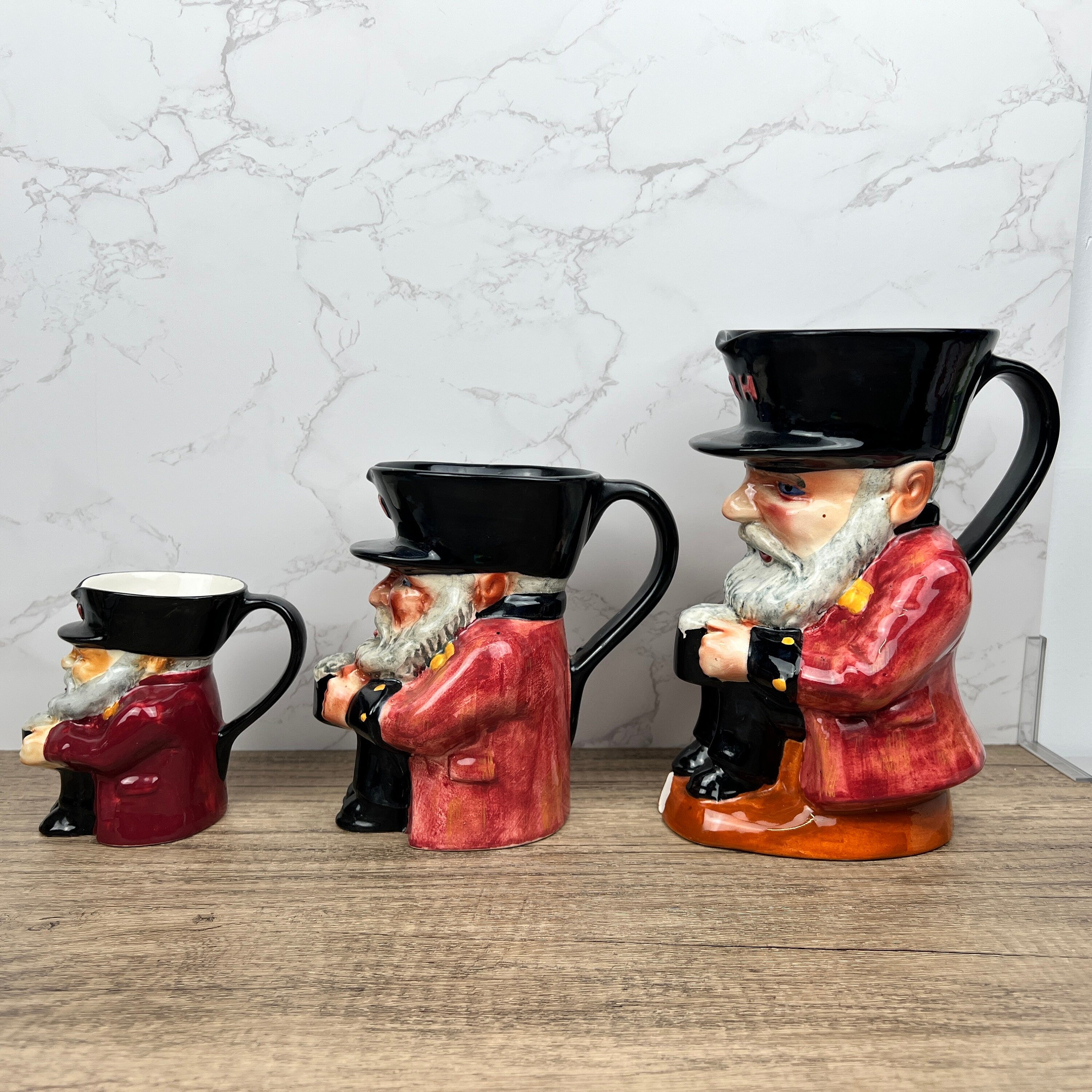 Vintage Shorter & Son Staffordshire Chelsea Pensioner Toby Jug