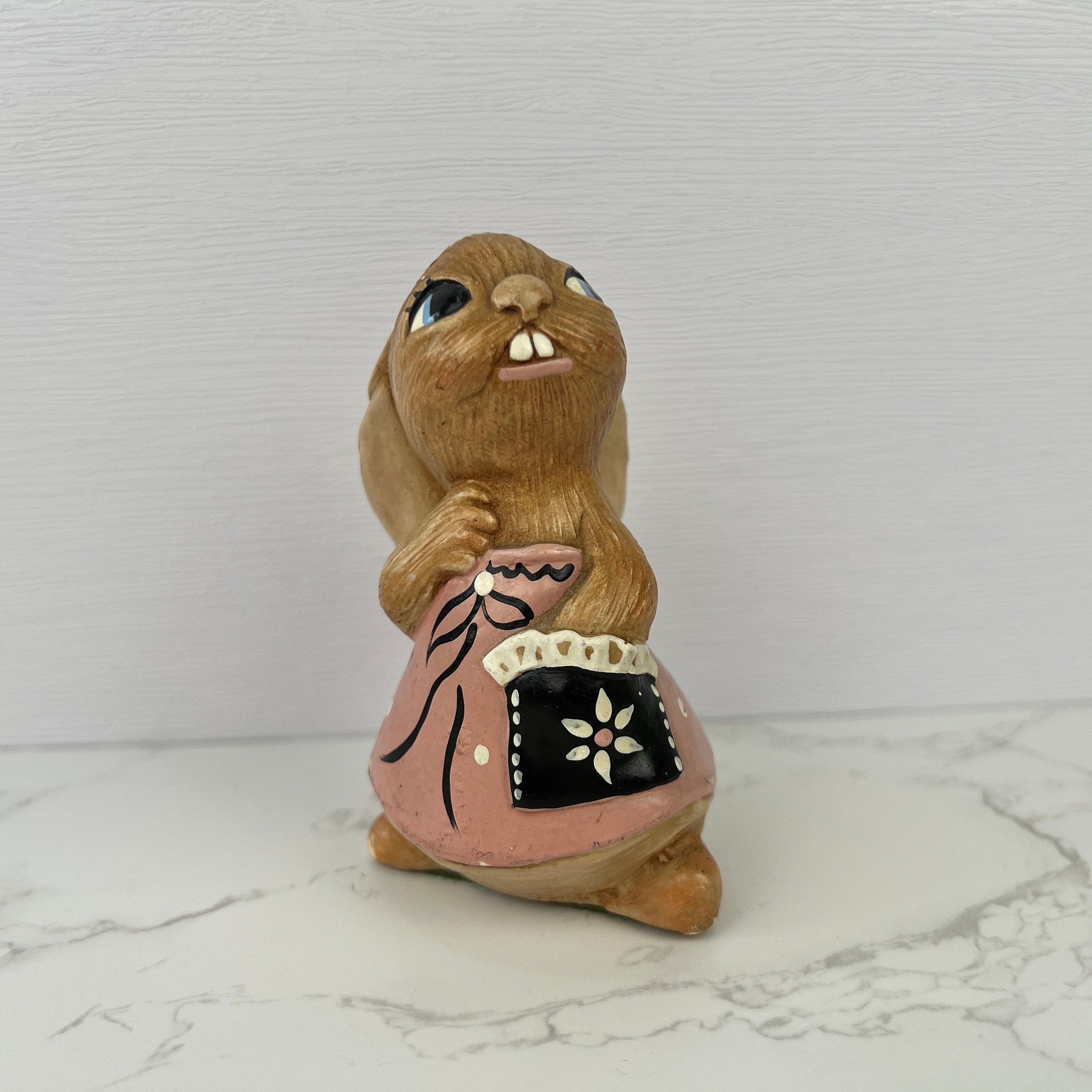 Retired Pendelfin Lucy Pocket Stoneware Rabbit Figurine
