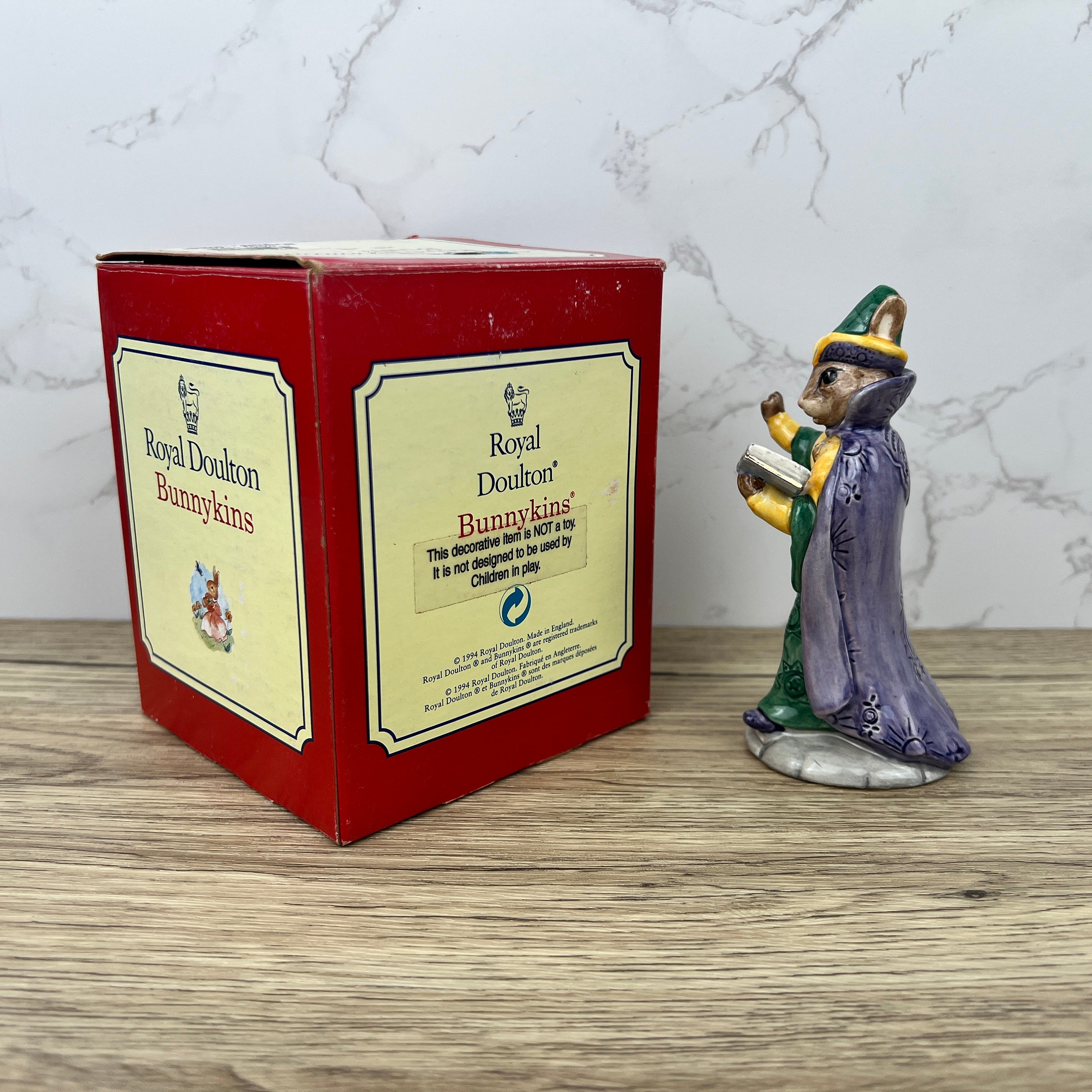 Royal Doulton Mystic Bunnykins, DB197, Millennium Collection, Made in England, Boxed Ceramic Figurine