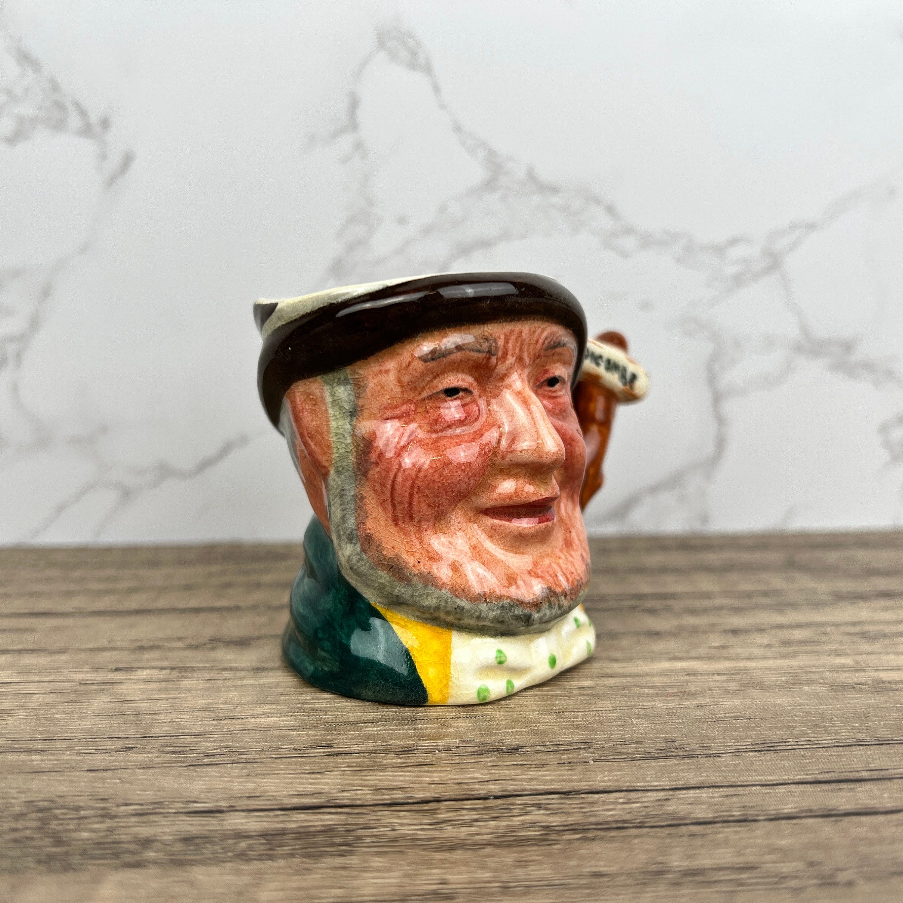 Vintage Lancaster & Sandland Dickens Toby Jug, Uncle Tom Character Mug
