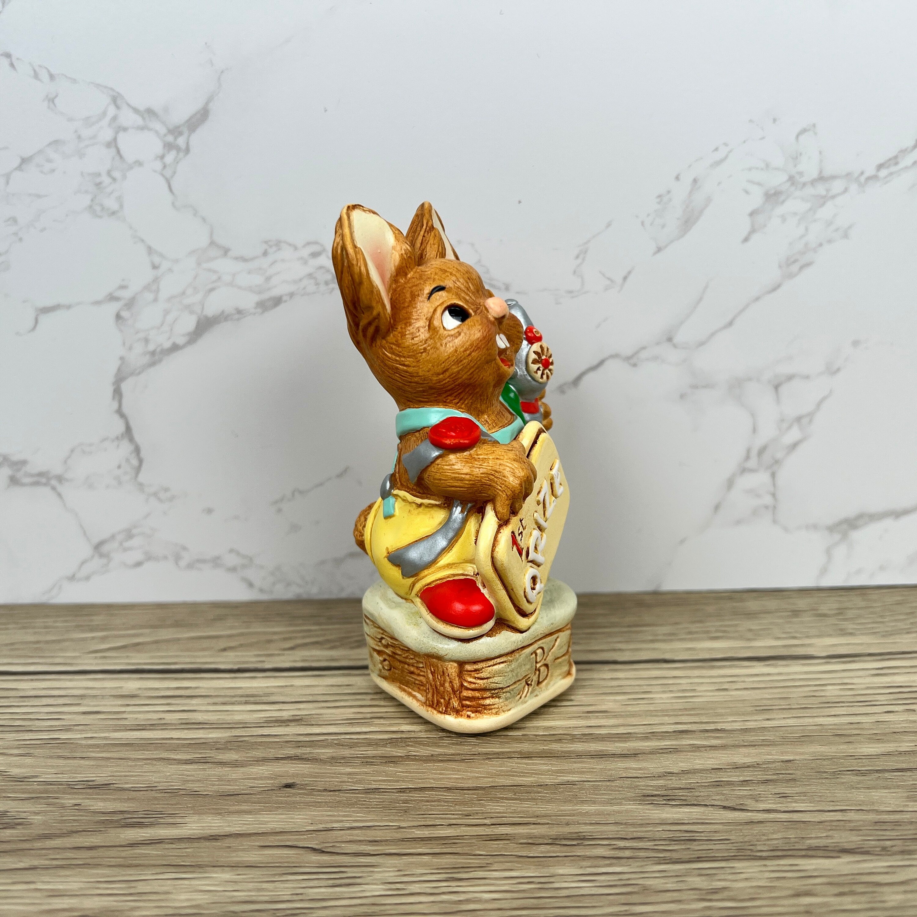 Pendelfin "JUDGE" Rabbit Figurine, Hand Painted Stonecraft Figure, Housewarming Gift Ideas