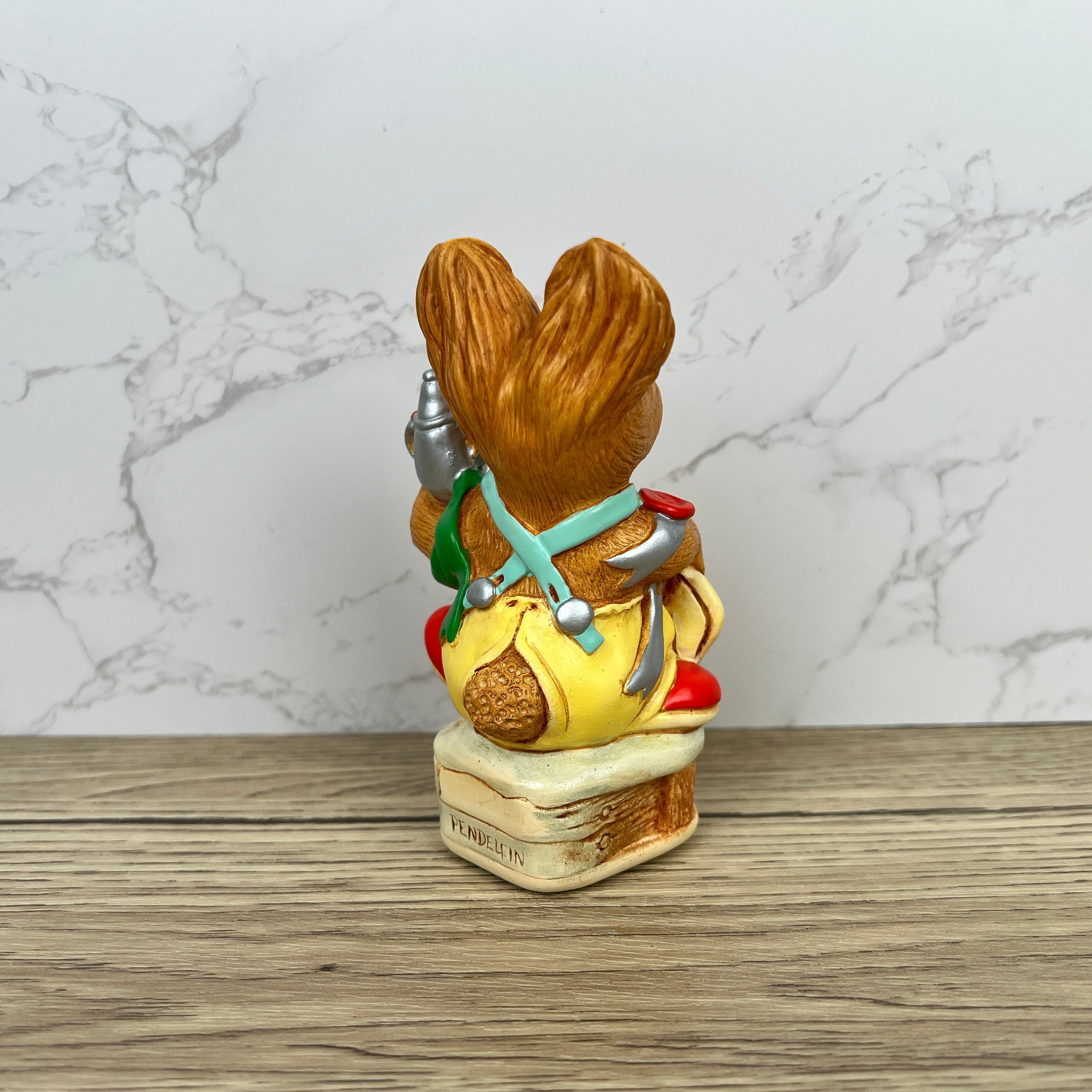 Pendelfin "JUDGE" Rabbit Figurine, Hand Painted Stonecraft Figure, Housewarming Gift Ideas