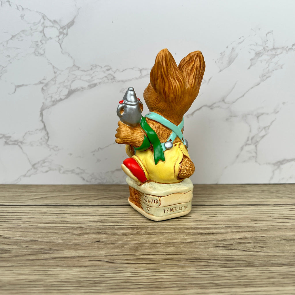 Pendelfin "JUDGE" Rabbit Figurine, Hand Painted Stonecraft Figure, Housewarming Gift Ideas