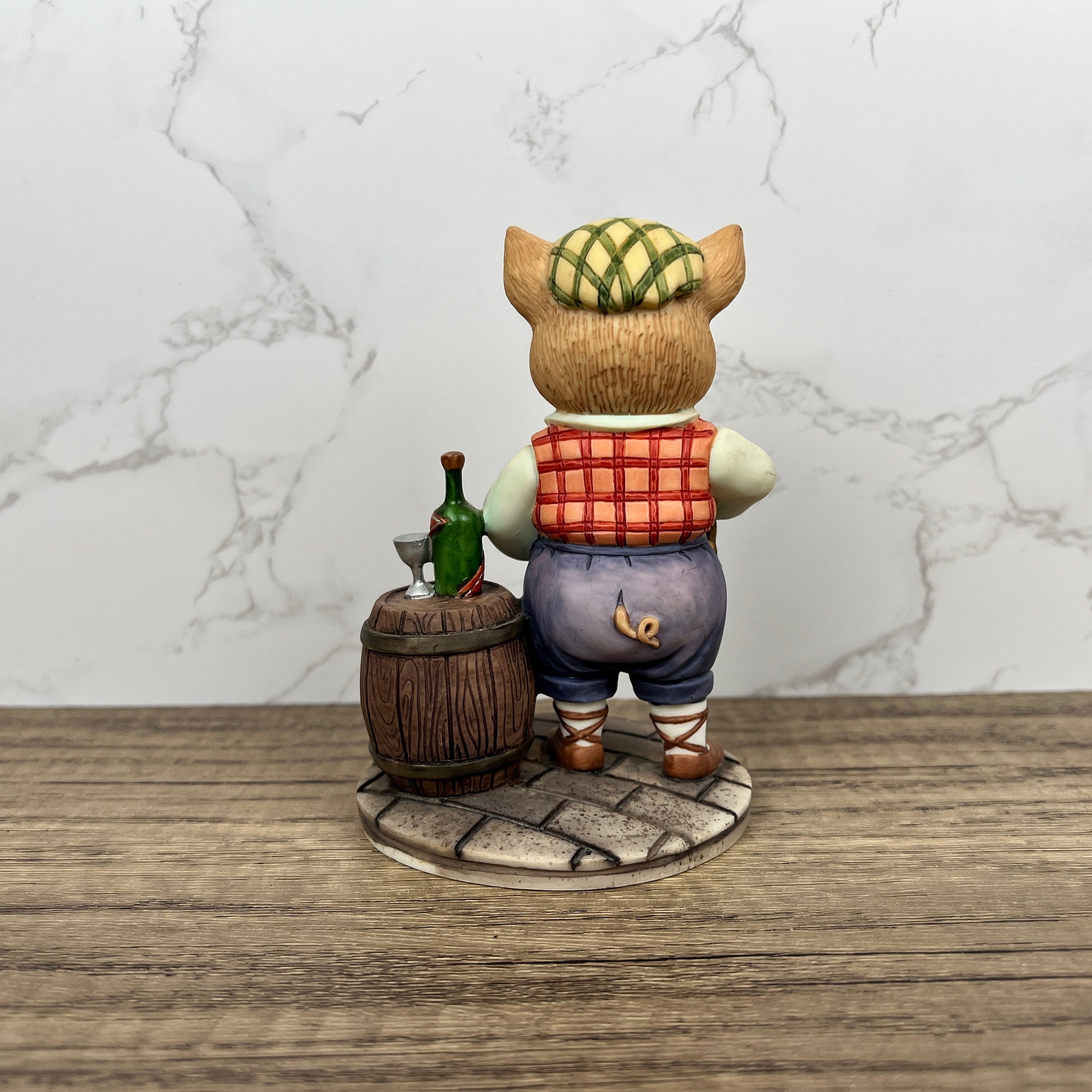 The Leonardo Collection "Little Nook" Porcelain Collector Figure, Peter 'Porky' Trotter