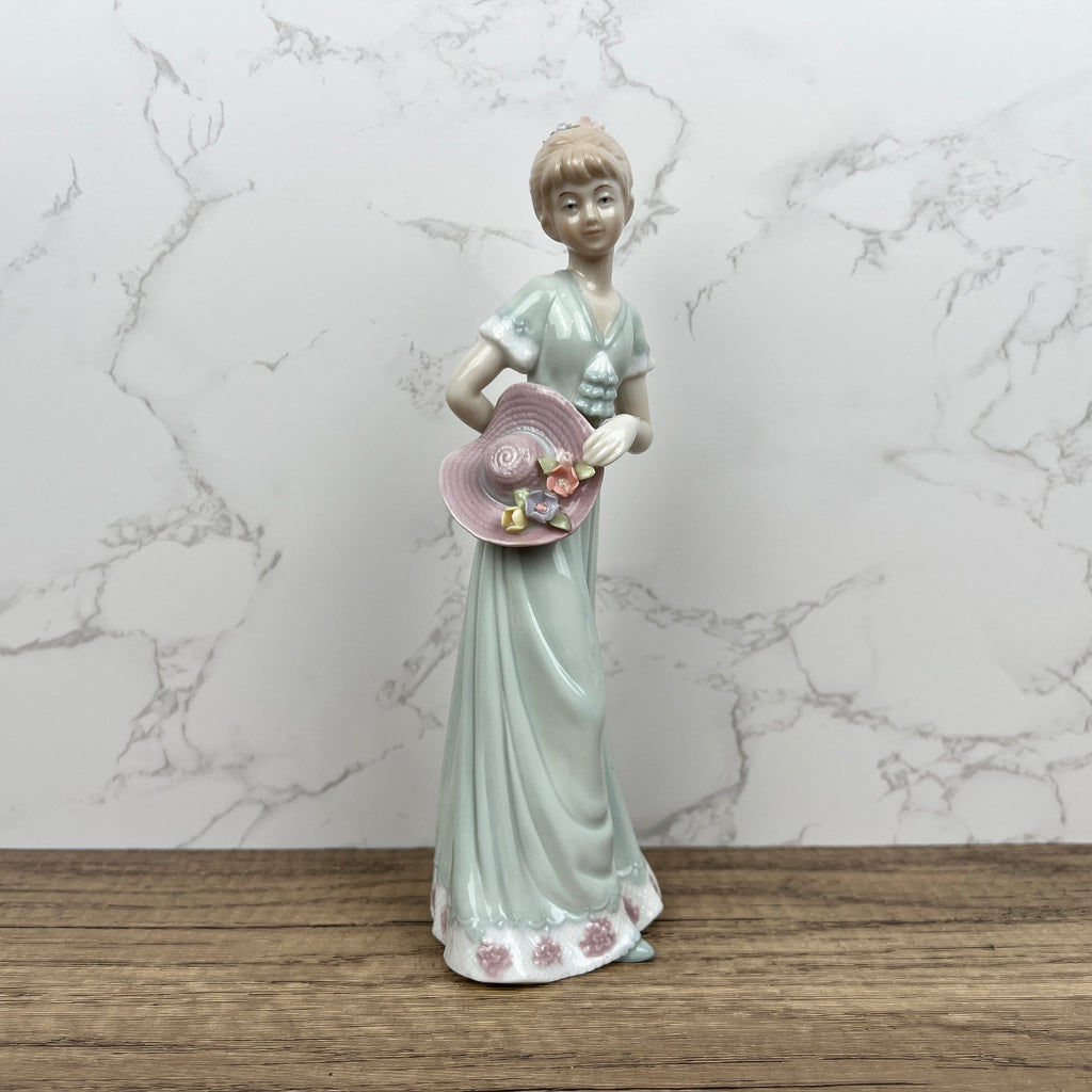 Vintage House of Lloyd Porcelain Figurine, Garden Party Decor