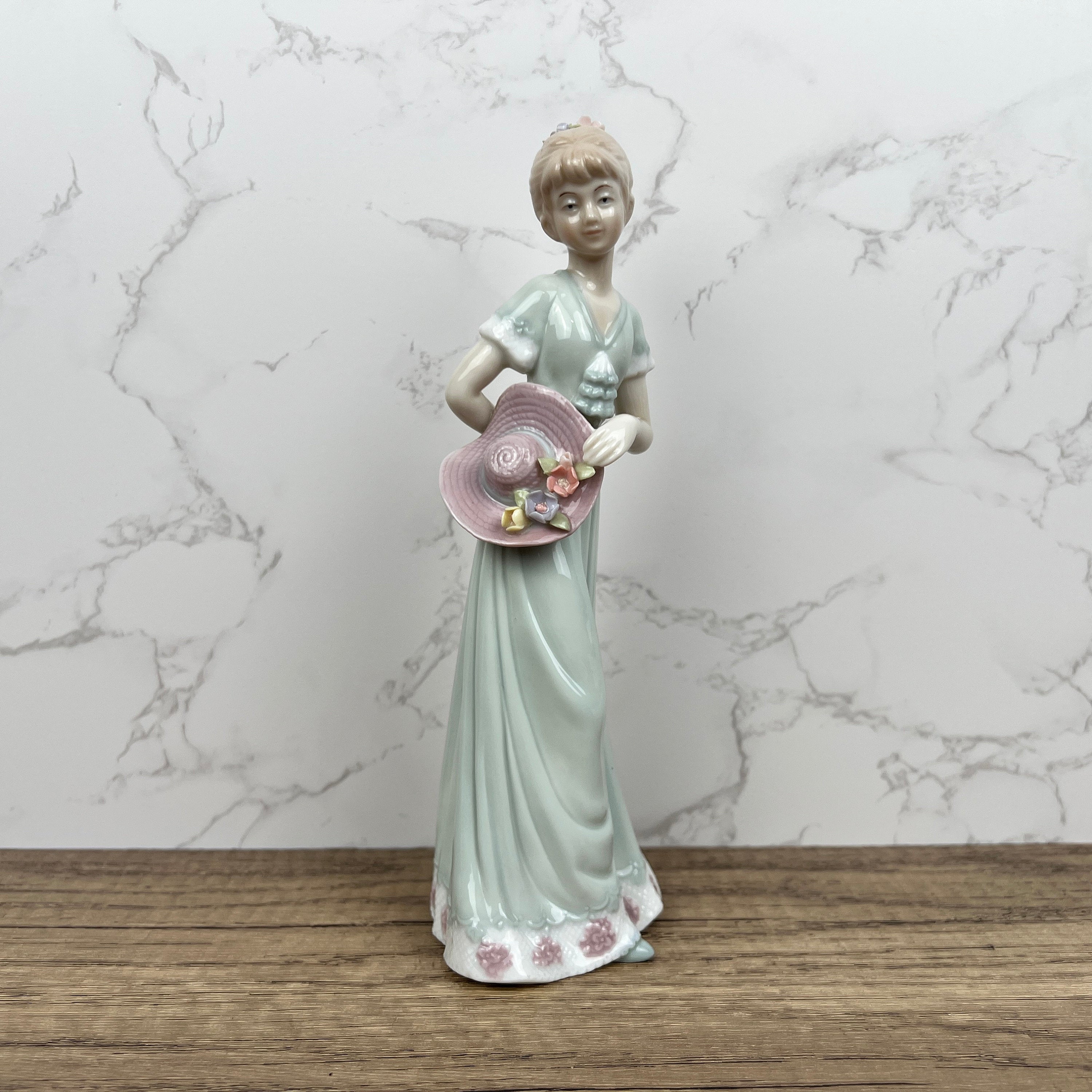 Vintage House of Lloyd Porcelain Figurine, Garden Party Decor