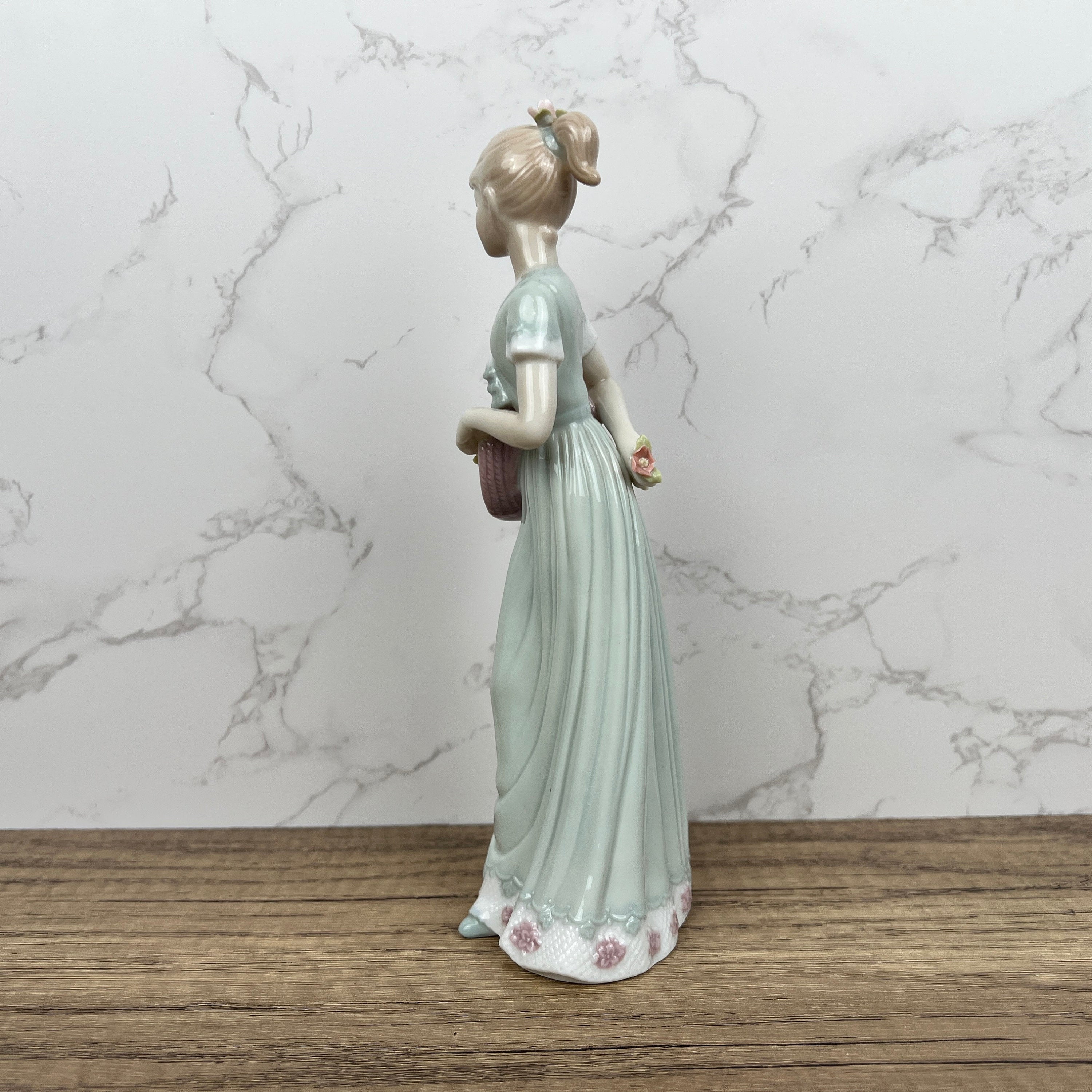 Vintage House of Lloyd Porcelain Figurine, Garden Party Decor