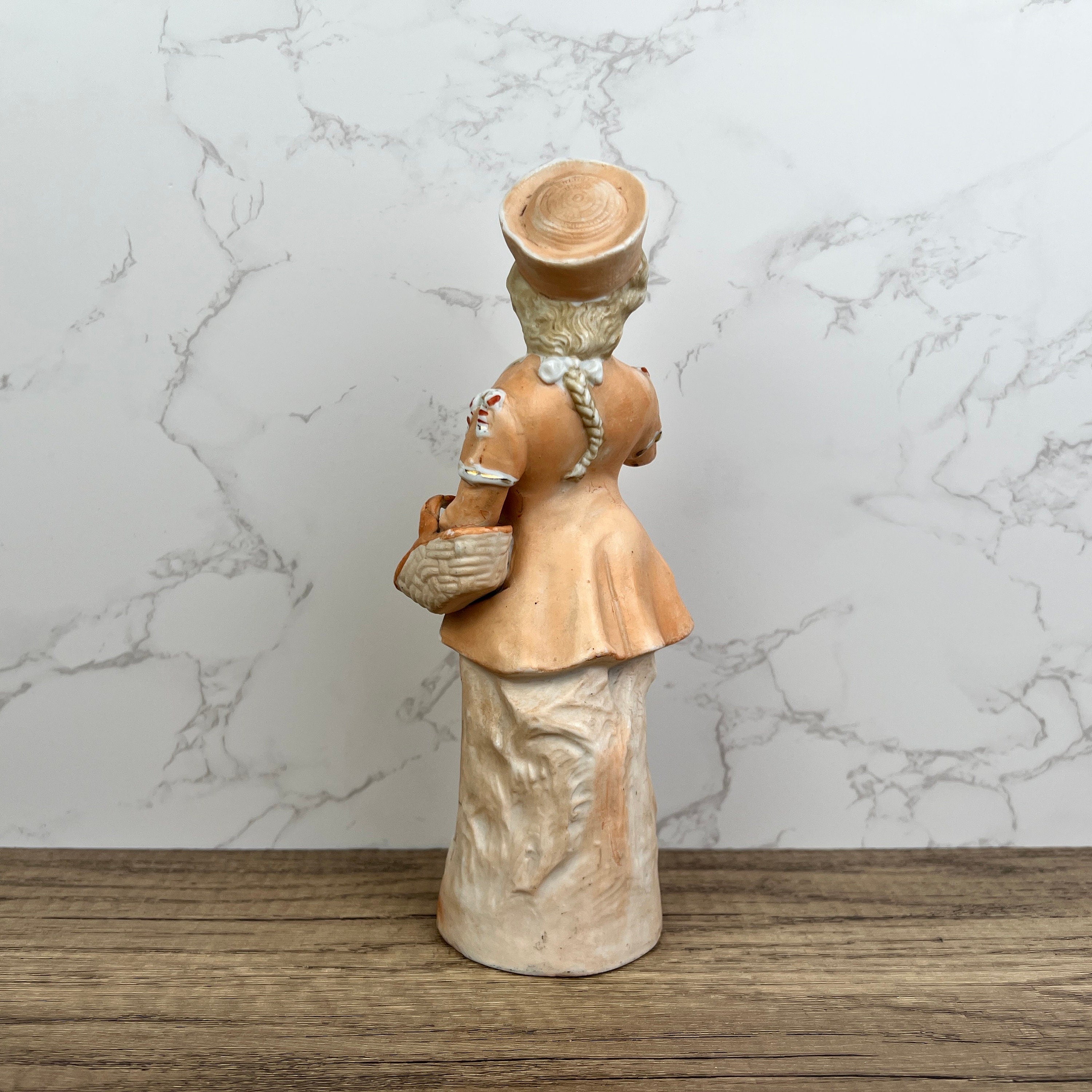 Antique German Bisque Porcelain Victorian Boy Figurine