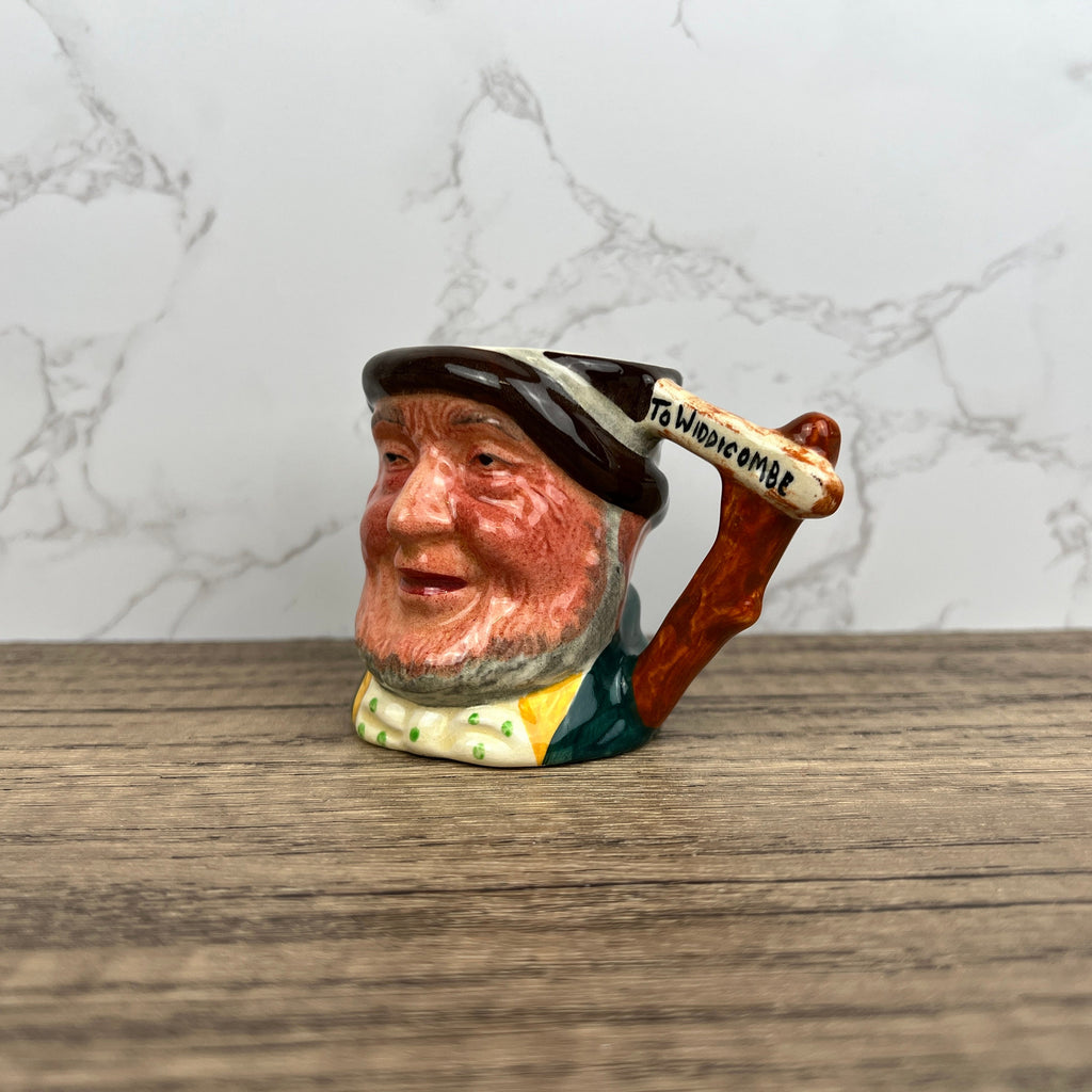 Vintage Lancaster & Sandland Dickens Toby Jug, Uncle Tom Character Mug