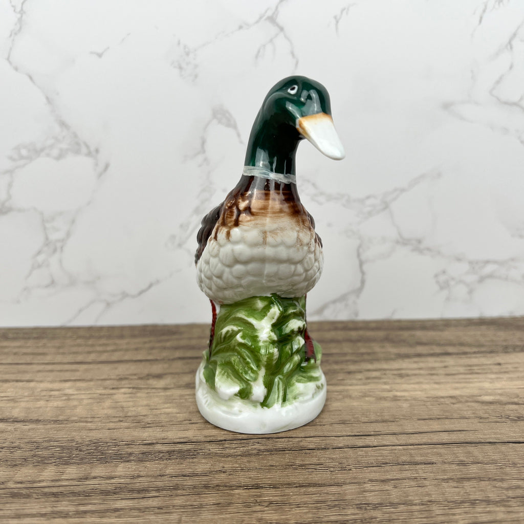 Carl Scheidig Porcelain Mallard Duck Figurine, Wildlife Decor