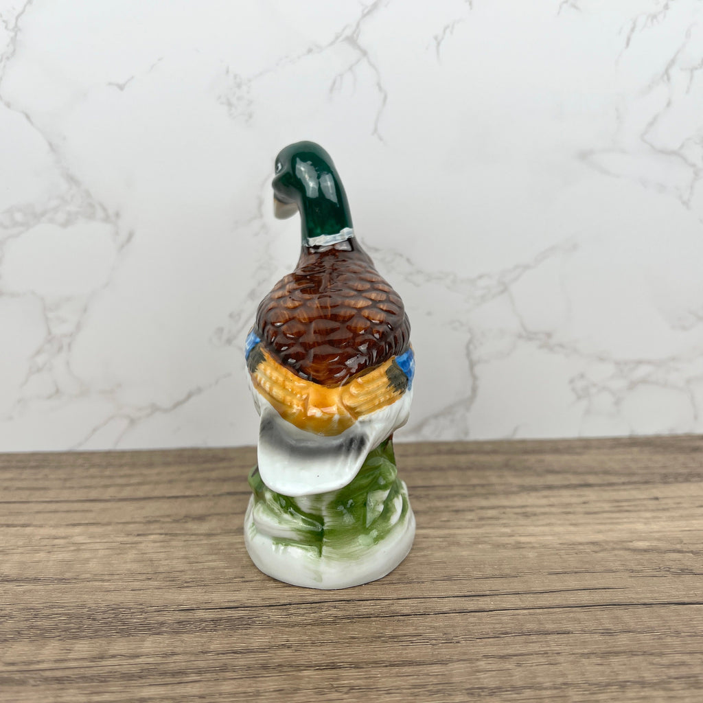 Carl Scheidig Porcelain Mallard Duck Figurine, Wildlife Decor