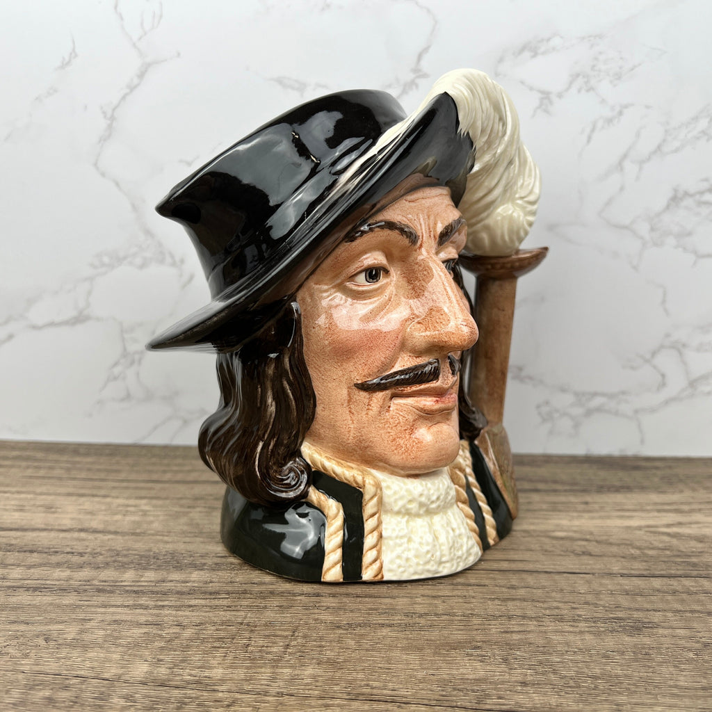 Royal Doulton Athos Toby Jug, Three Musketeers, Antique Decor
