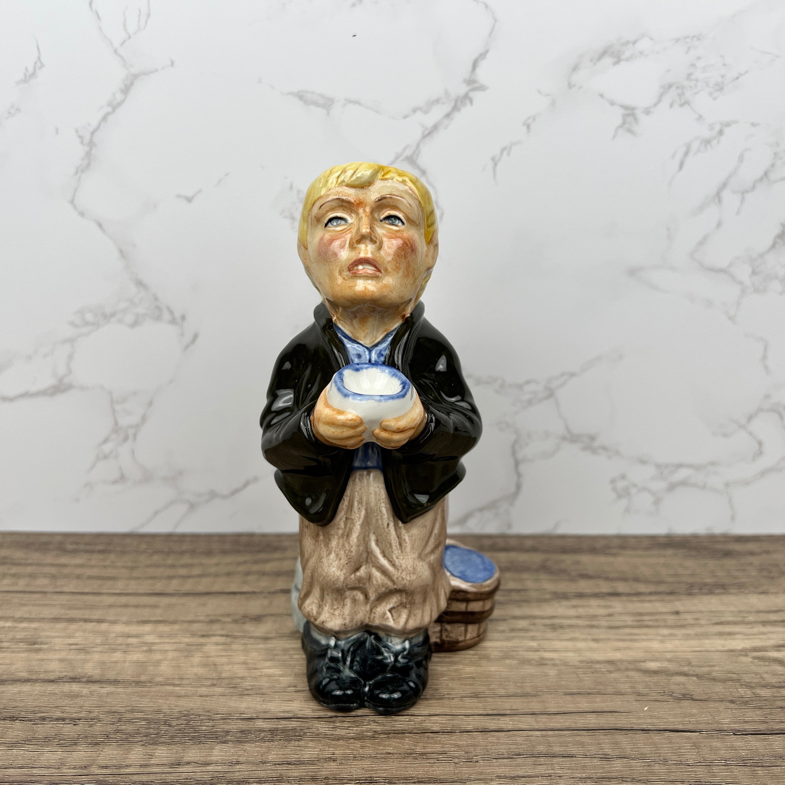Vintage Roy Kirkham Oliver Twist Toby Jug, Staffordshire Pottery