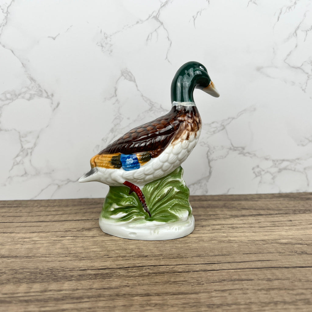 Carl Scheidig Porcelain Mallard Duck Figurine, Wildlife Decor