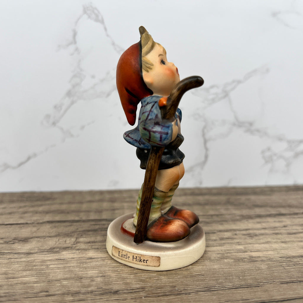 Goebel Hummel Figurine, Little Hiker Boy, West Germany (1960-72)