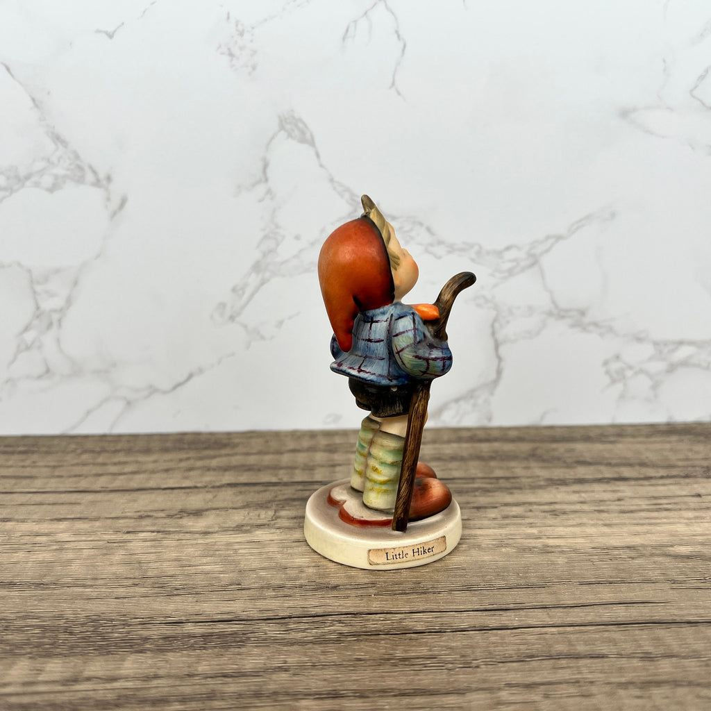 Goebel Hummel Figurine, Little Hiker Boy, West Germany (1960-72)