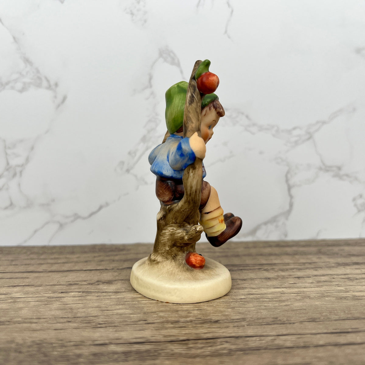 Apple Tree Boy Hummel Figurine, Goebel Hummel West Germany Porcelain Figurines, Vintage Rare Finds Housewarming Gifts Decor