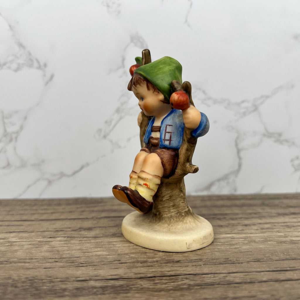 Apple Tree Boy Hummel Figurine, Goebel Hummel West Germany Porcelain Figurines, Vintage Rare Finds Housewarming Gifts Decor