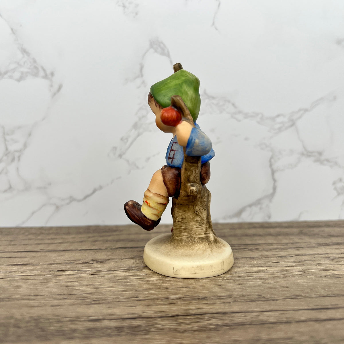 Apple Tree Boy Hummel Figurine, Goebel Hummel West Germany Porcelain Figurines, Vintage Rare Finds Housewarming Gifts Decor