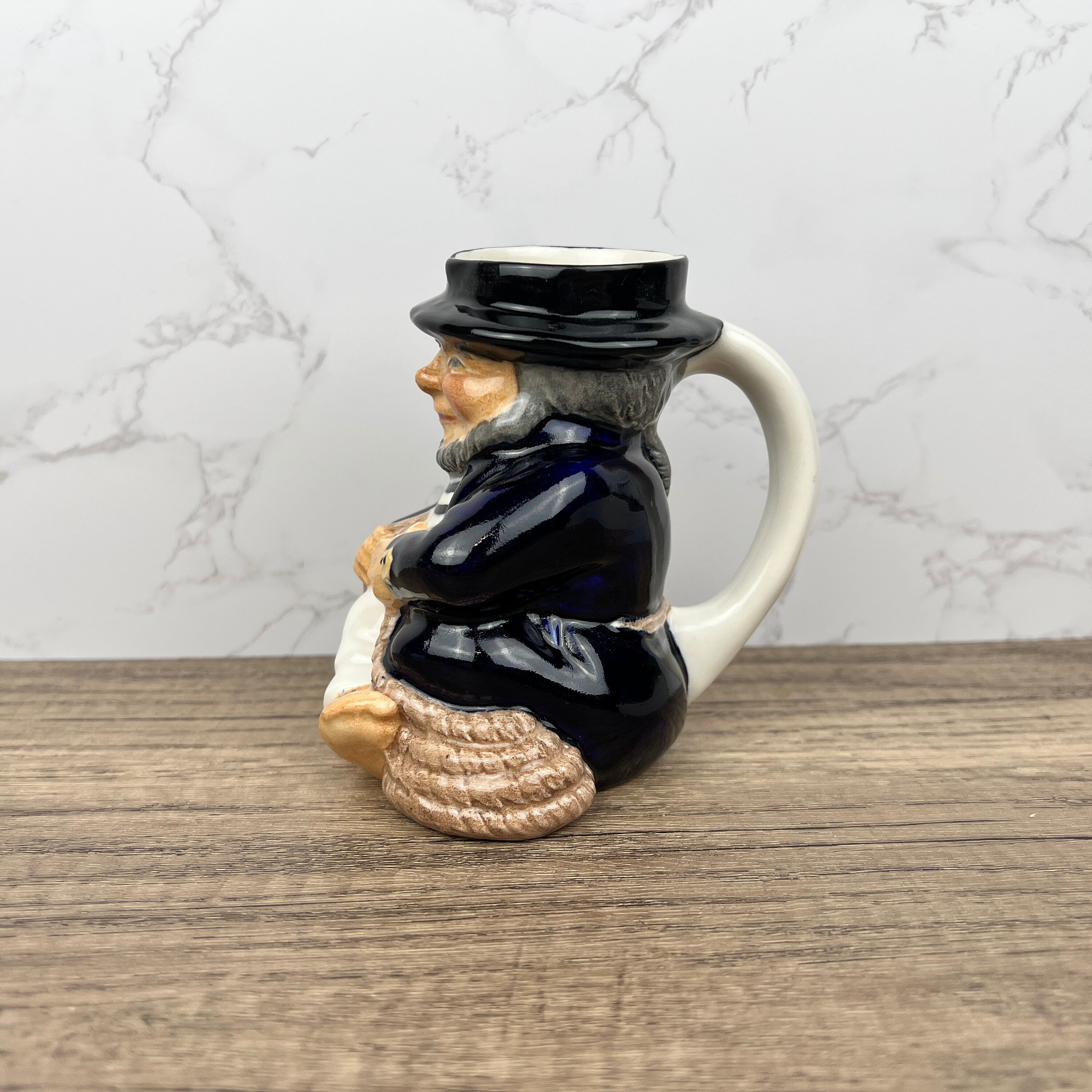 Roy Kirkham Sailor Toby Jug, Hand Painted Staffordshire Pottery