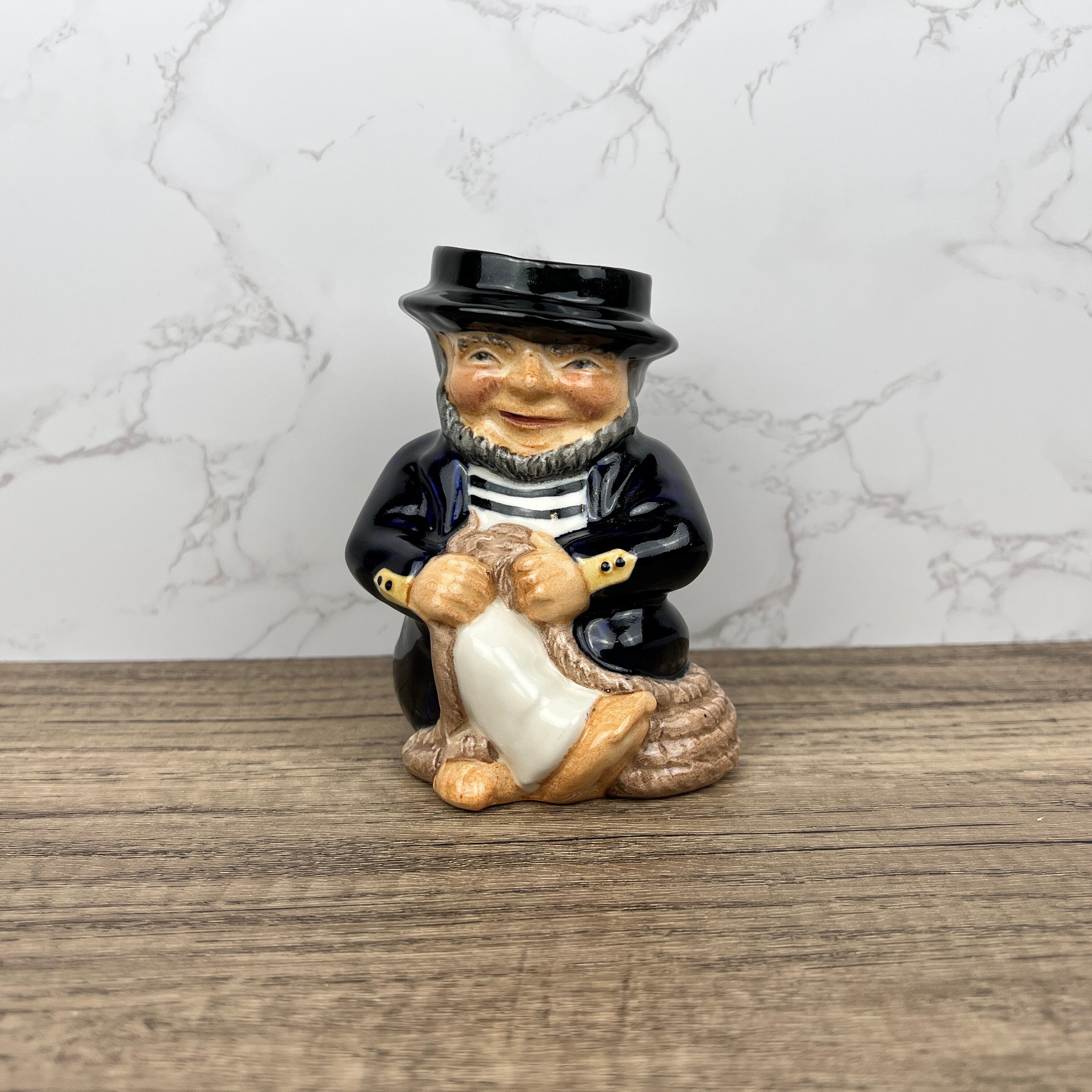 Roy Kirkham Sailor Toby Jug, Hand Painted Staffordshire Pottery