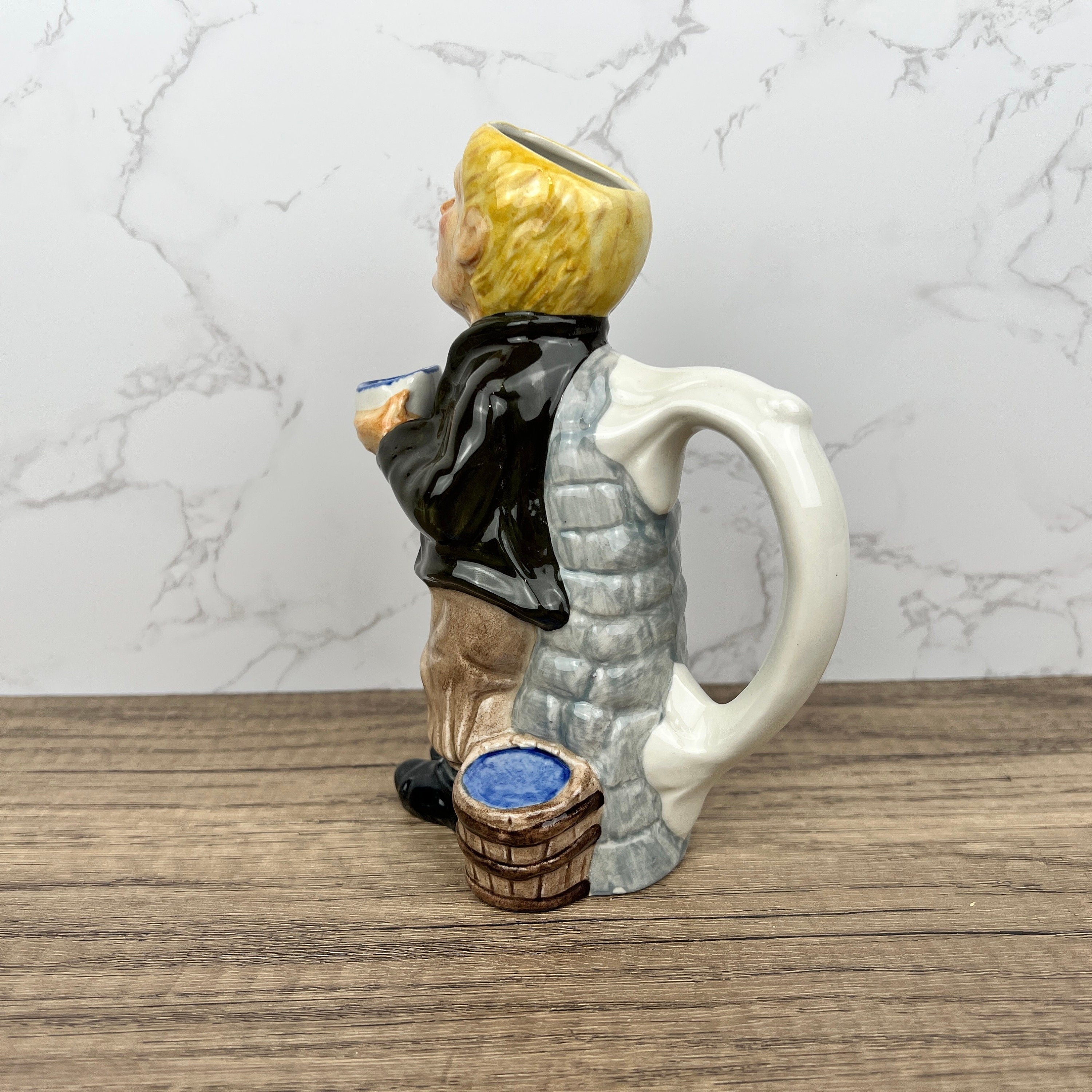 Vintage Roy Kirkham Oliver Twist Toby Jug, Staffordshire Pottery