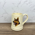 Vintage Wade German Shepherd Mug, Fine Bone China Teacup, Dog Kitchenware