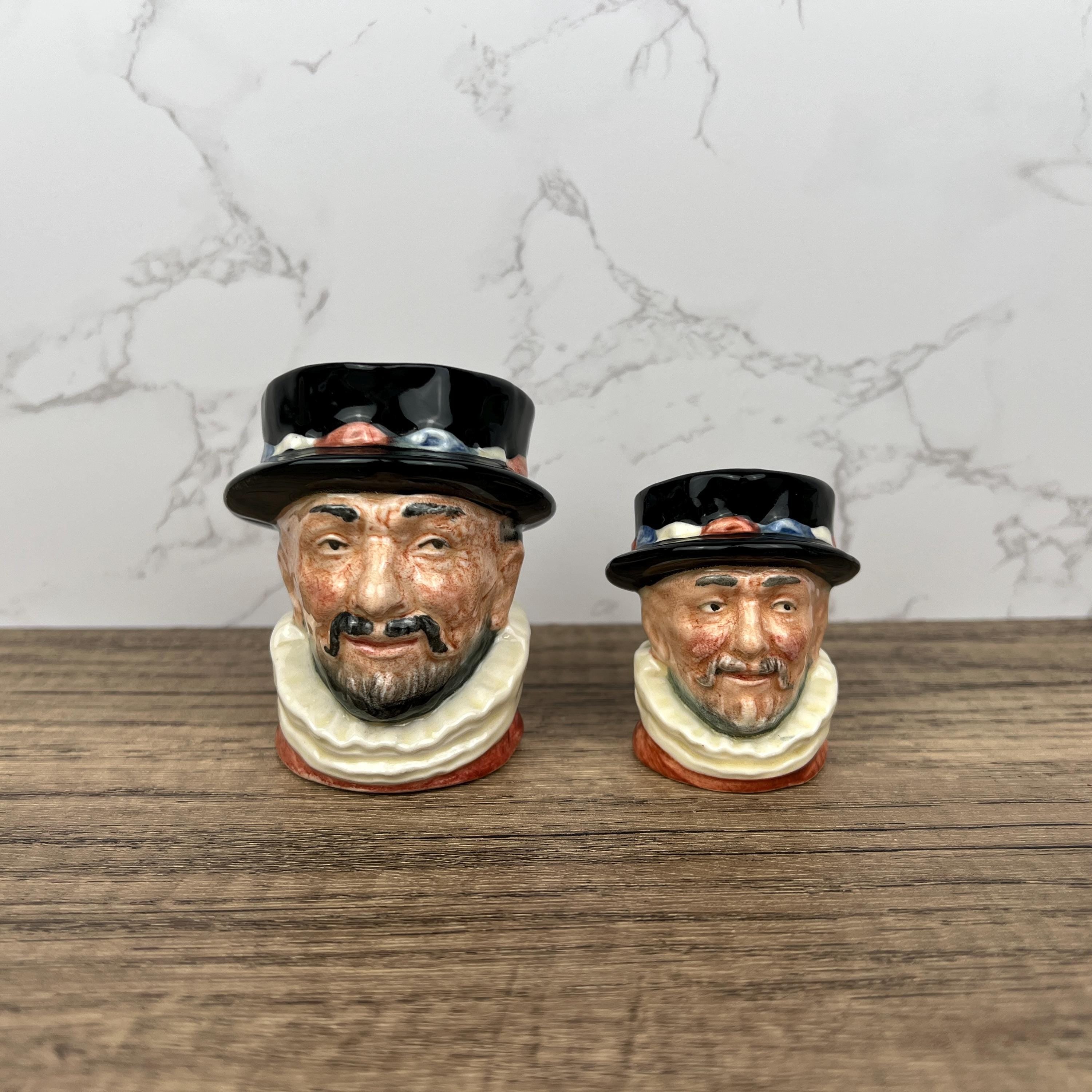 Royal Doulton Beefeater Toby Jug D6233, Collectible Porcelain Mug