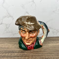 Rare Royal Doulton Character Jug, The Poacher with Flask