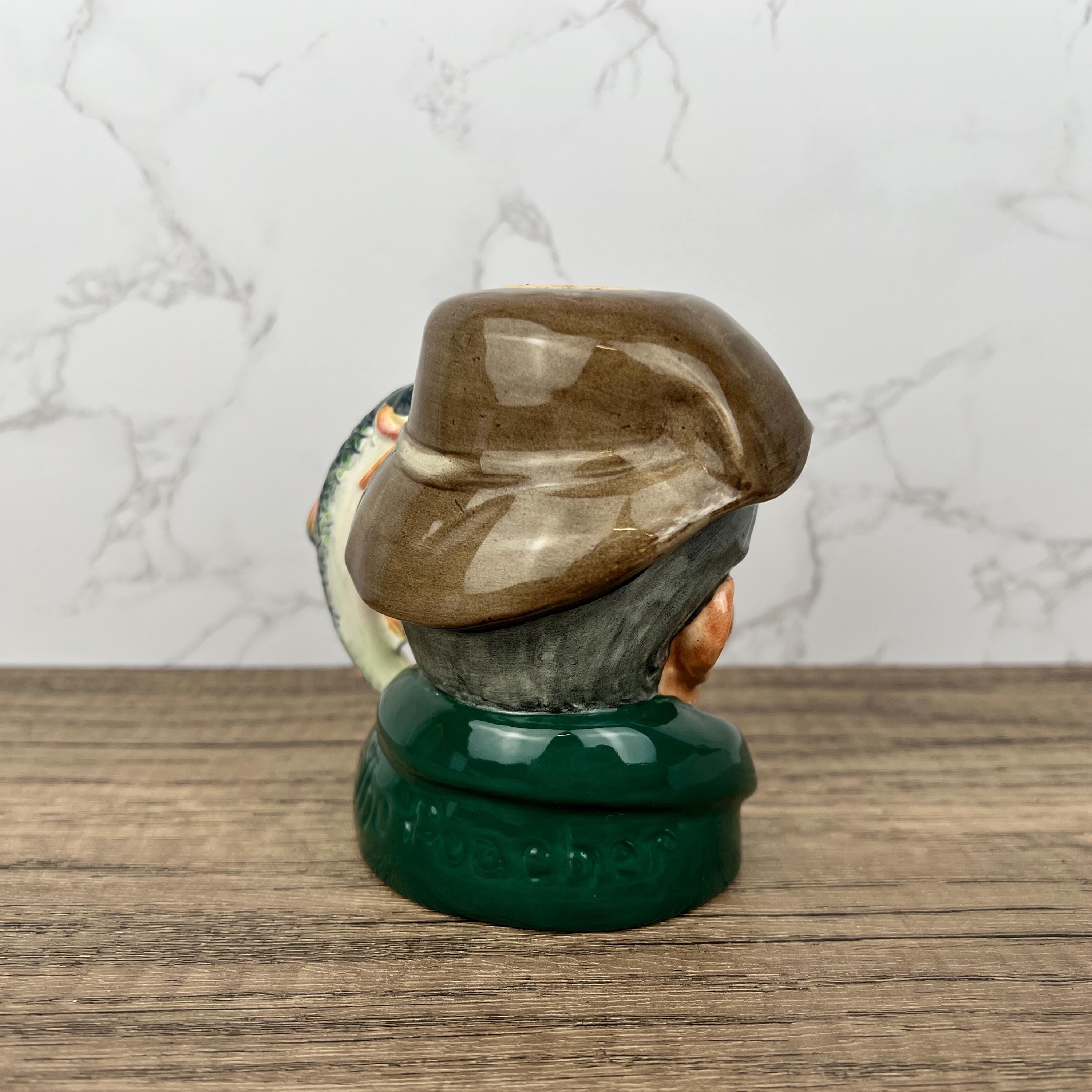 Rare Royal Doulton Character Jug, The Poacher with Flask