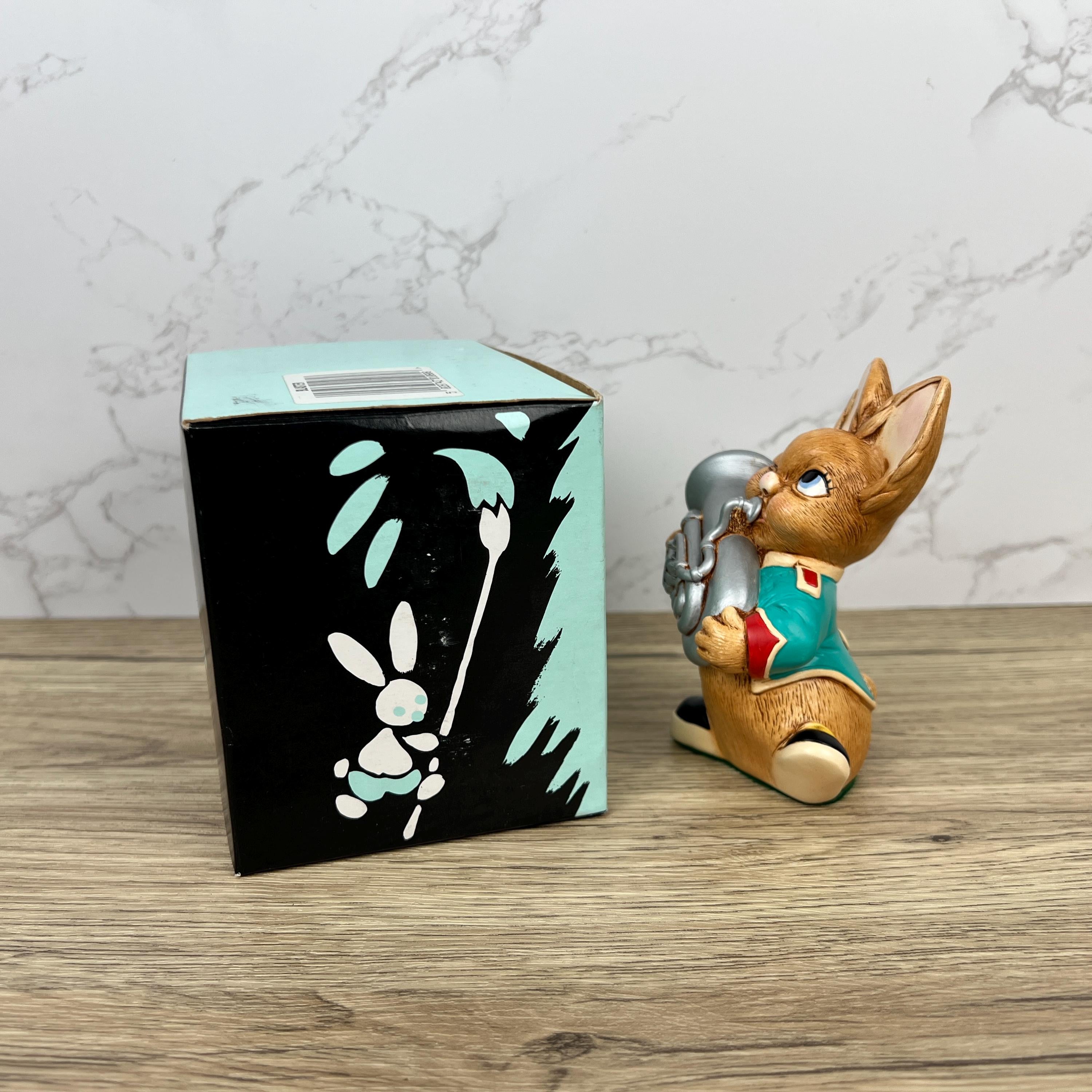 Pendelfin Blaster Rabbit Figurine, Vintage Nursery Decor, Burnley England