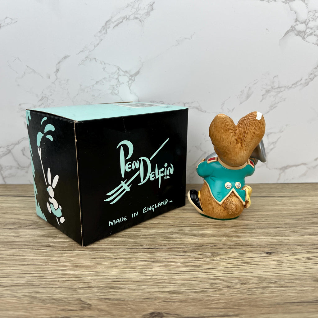 Pendelfin Blaster Rabbit Figurine, Vintage Nursery Decor, Burnley England