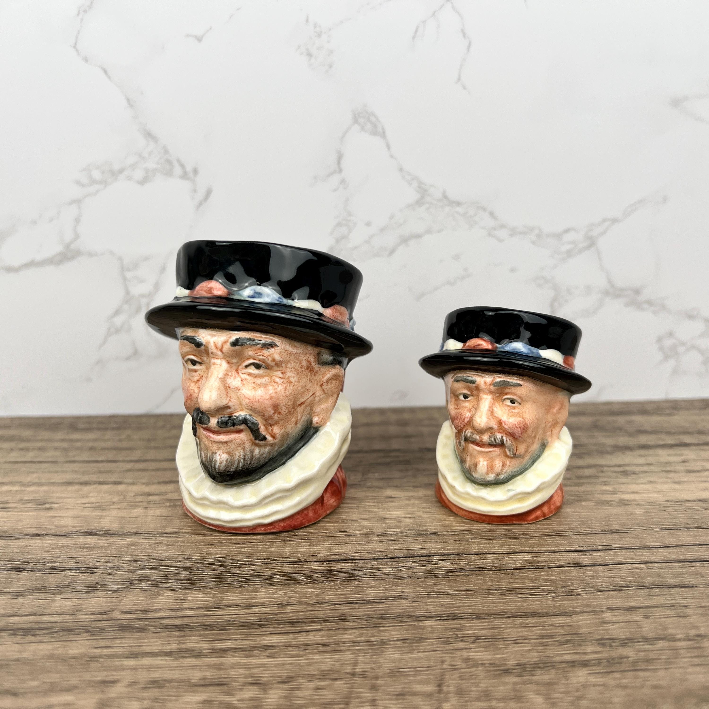 Royal Doulton Beefeater Toby Jug D6233, Collectible Porcelain Mug
