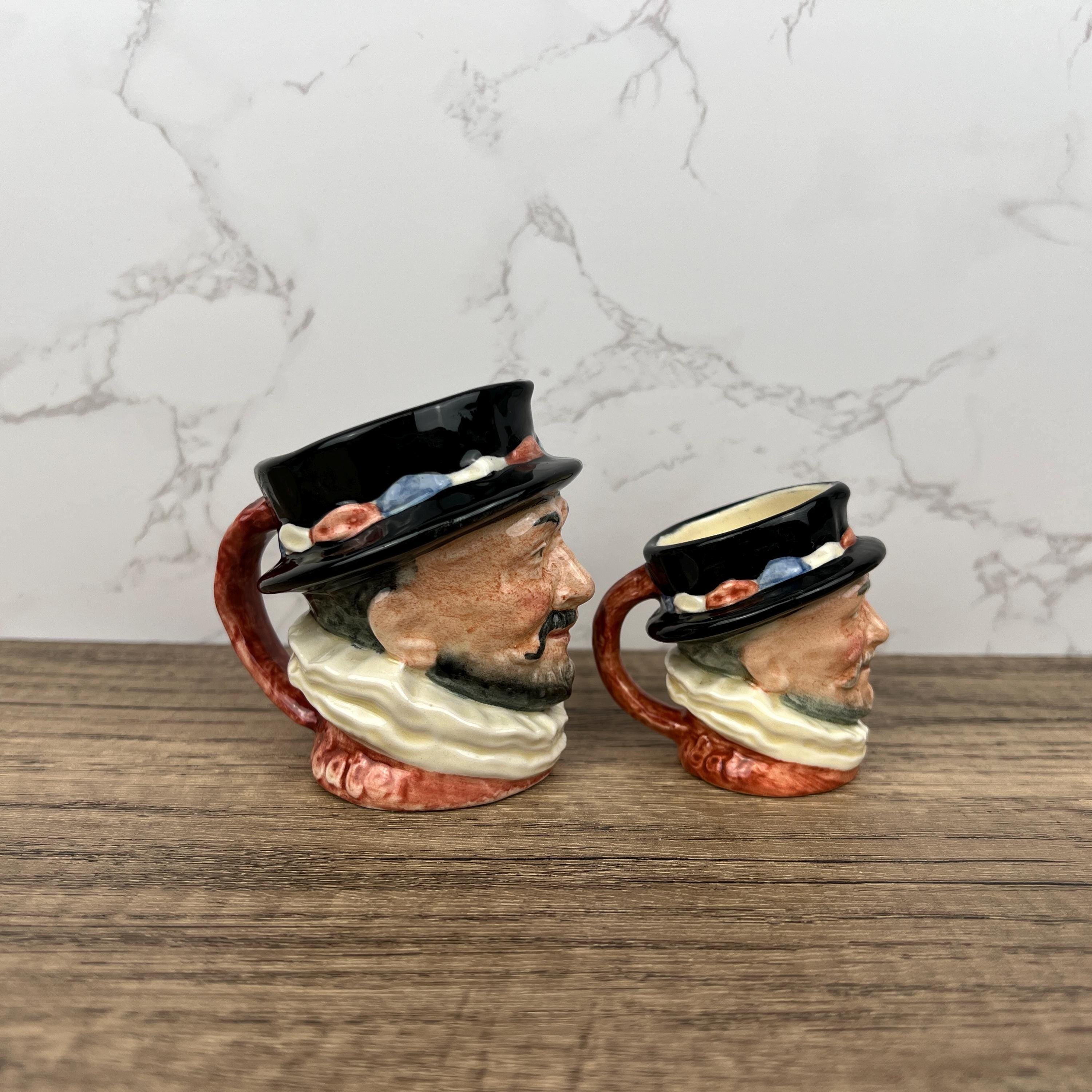 Royal Doulton Beefeater Toby Jug D6233, Collectible Porcelain Mug