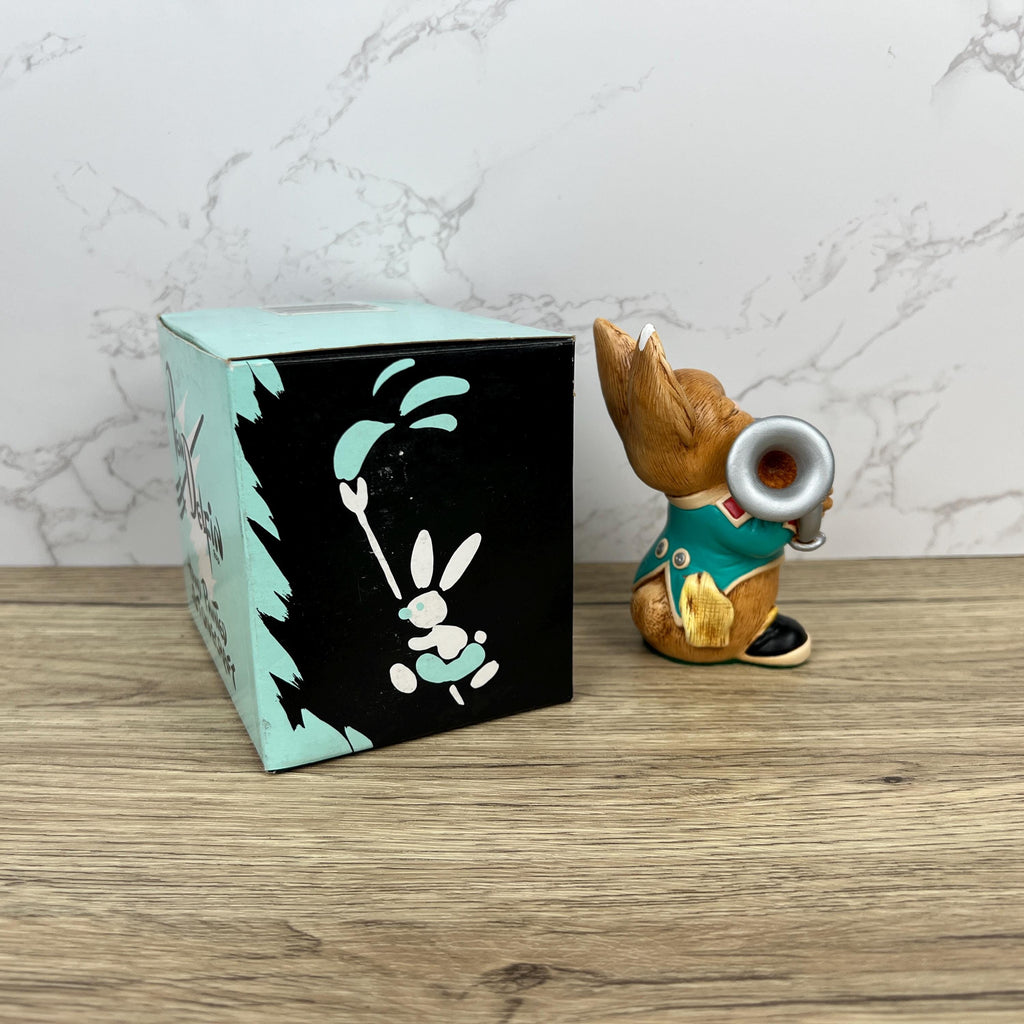 Pendelfin Blaster Rabbit Figurine, Vintage Nursery Decor, Burnley England