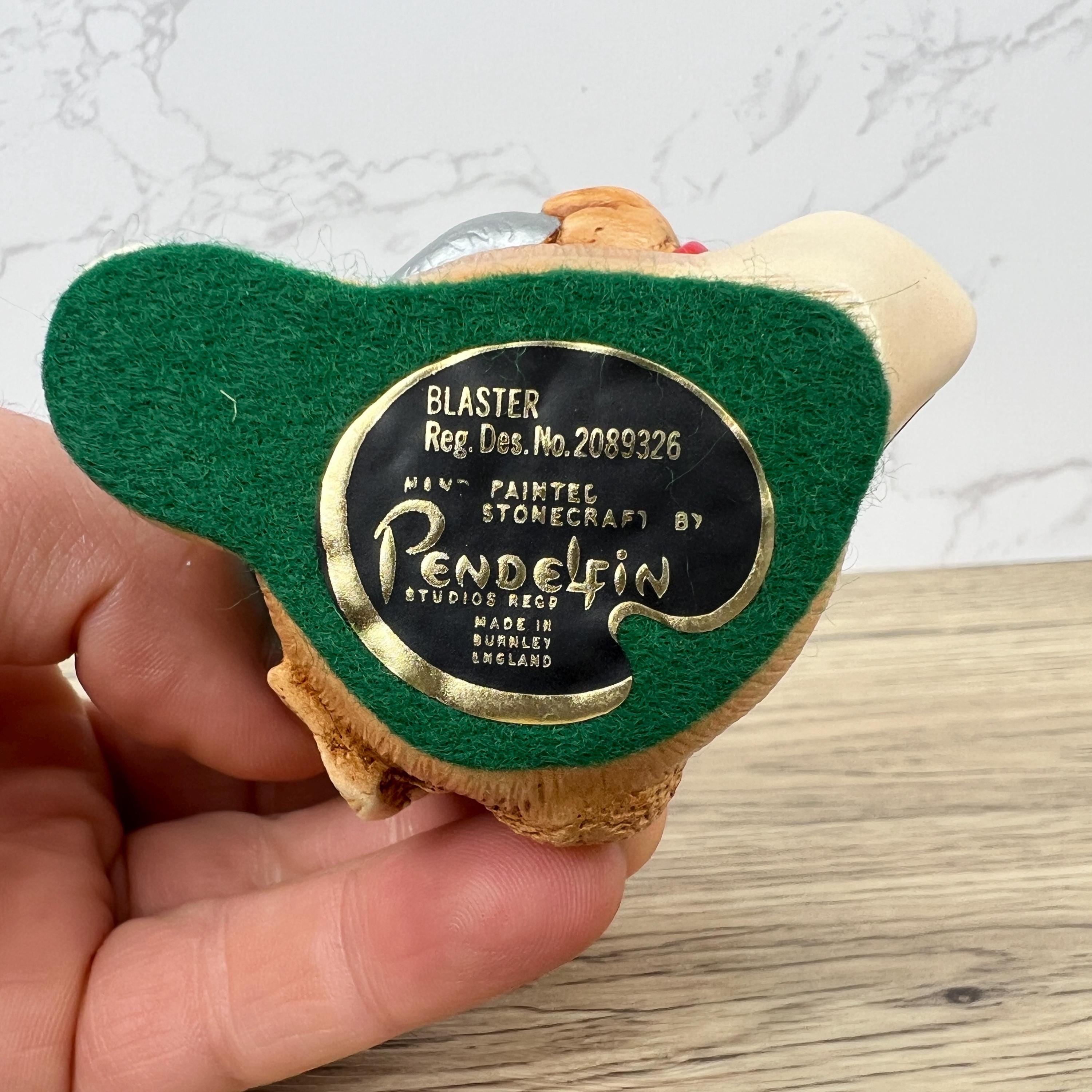 Pendelfin Blaster Rabbit Figurine, Vintage Nursery Decor, Burnley England