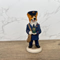 Robert Harrop Welsh Corgi Postman Ornament, CC48 (Damaged)