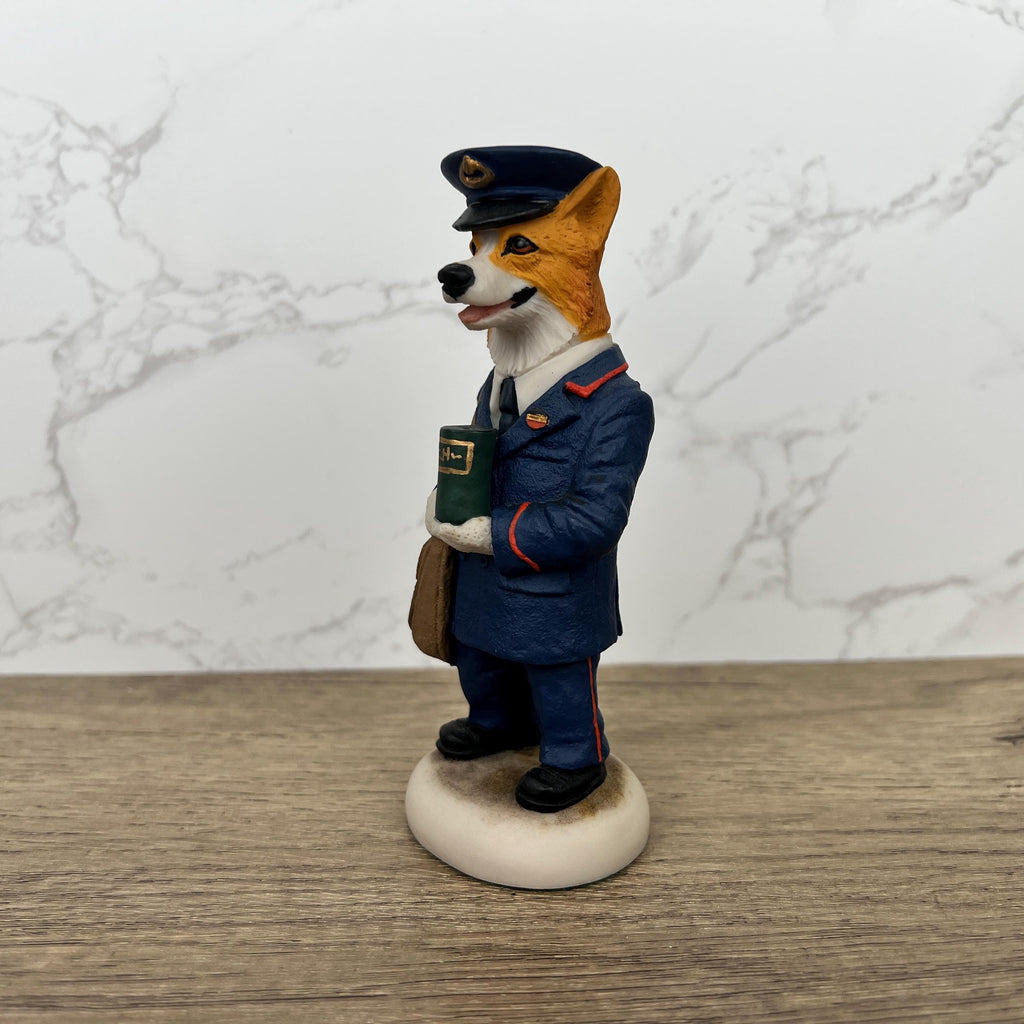 Robert Harrop Welsh Corgi Postman Ornament, CC48 (Damaged)