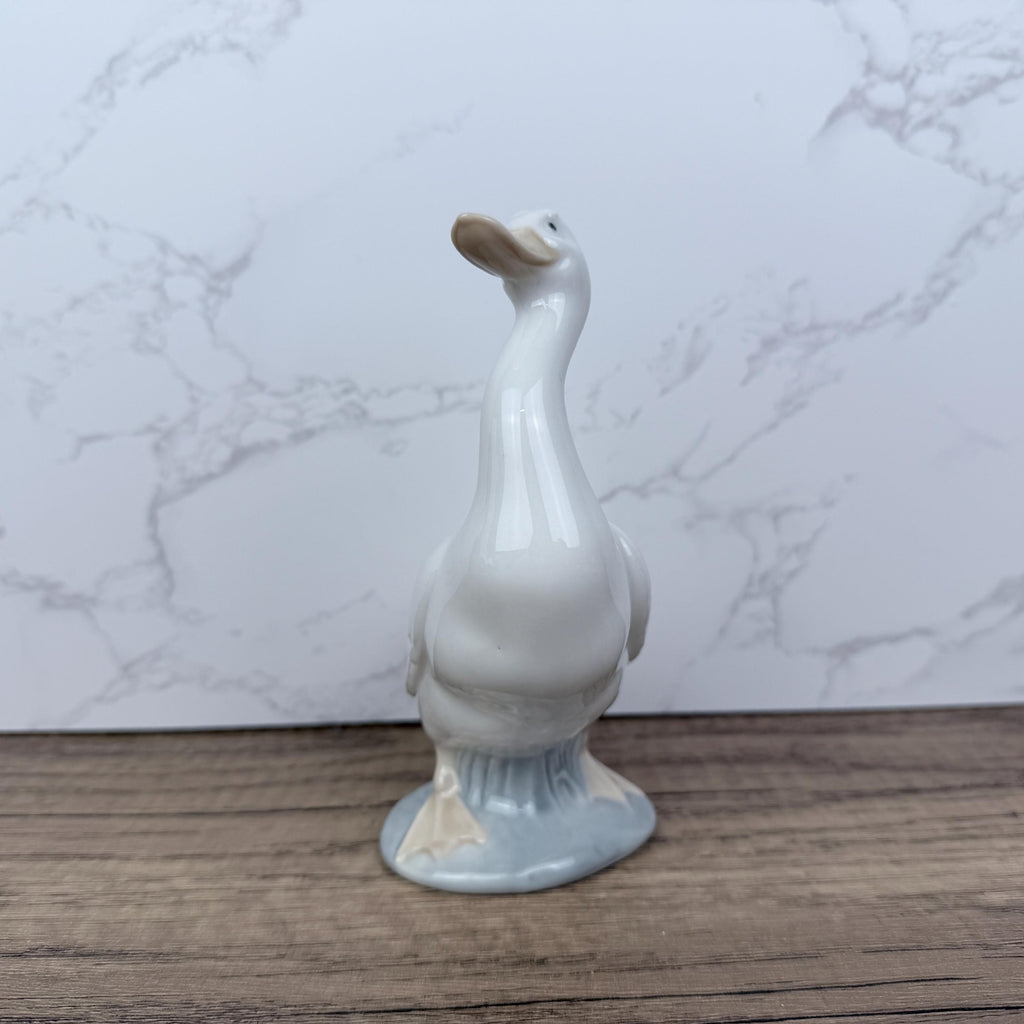 NAO by LLADRO Porcelain Goose Figurine, Spanish Ceramic Decor