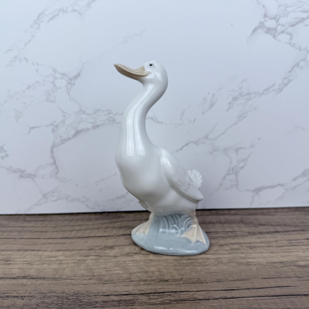 NAO by LLADRO Porcelain Goose Figurine, Spanish Ceramic Decor
