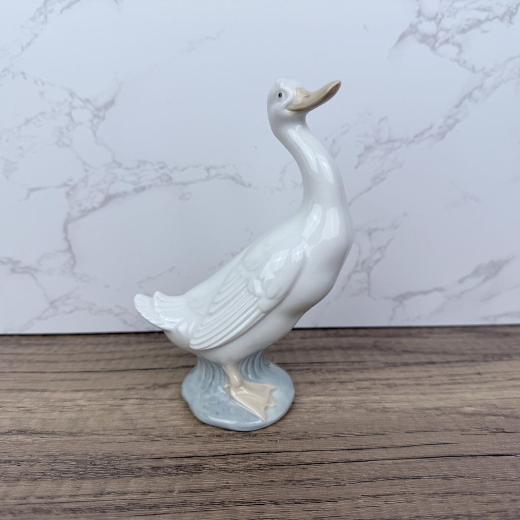 NAO by LLADRO Porcelain Goose Figurine, Spanish Ceramic Decor
