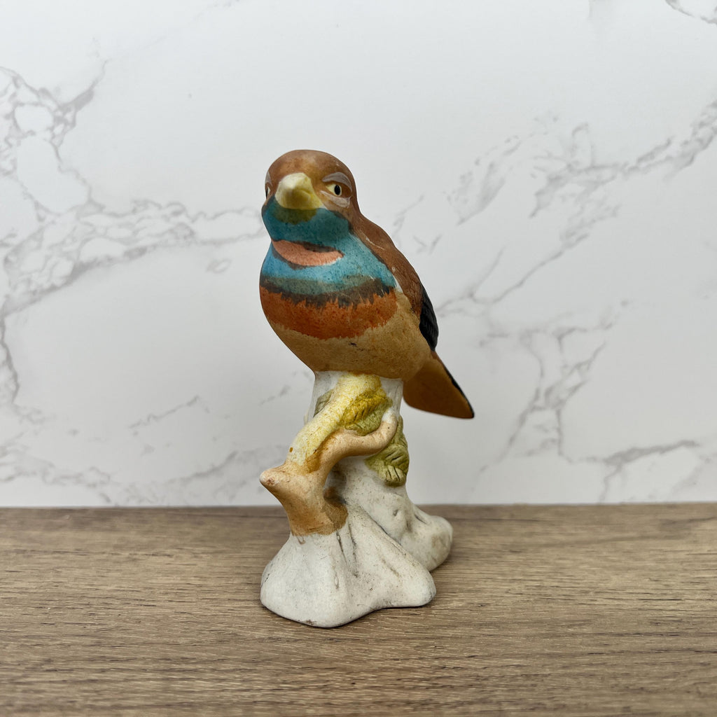 Vintage Porcelain Bee Eater Bird Figurine, British Wildlife Collectible