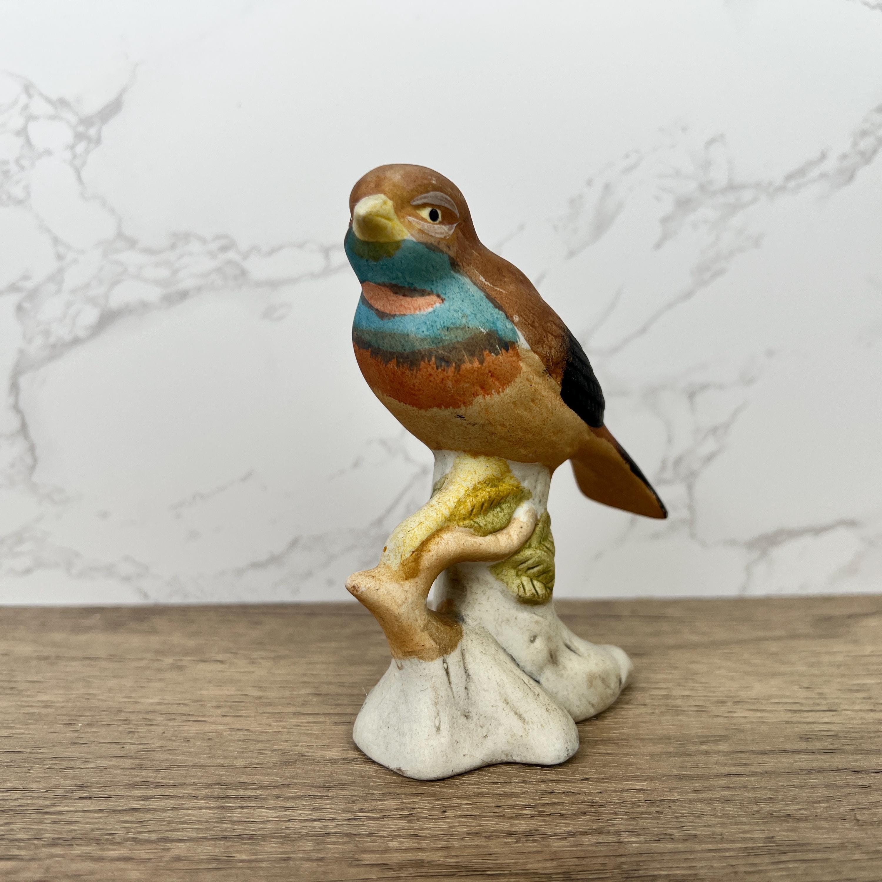 Vintage Porcelain Bee Eater Bird Figurine, British Wildlife Collectible