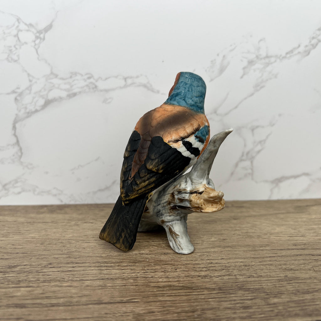 Vintage Hand Crafted Chaffinch Bird Figurine, Home Decor