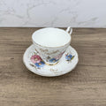 Vintage Argyle Bone China Tea Cup and Saucer, Collectible Made in England