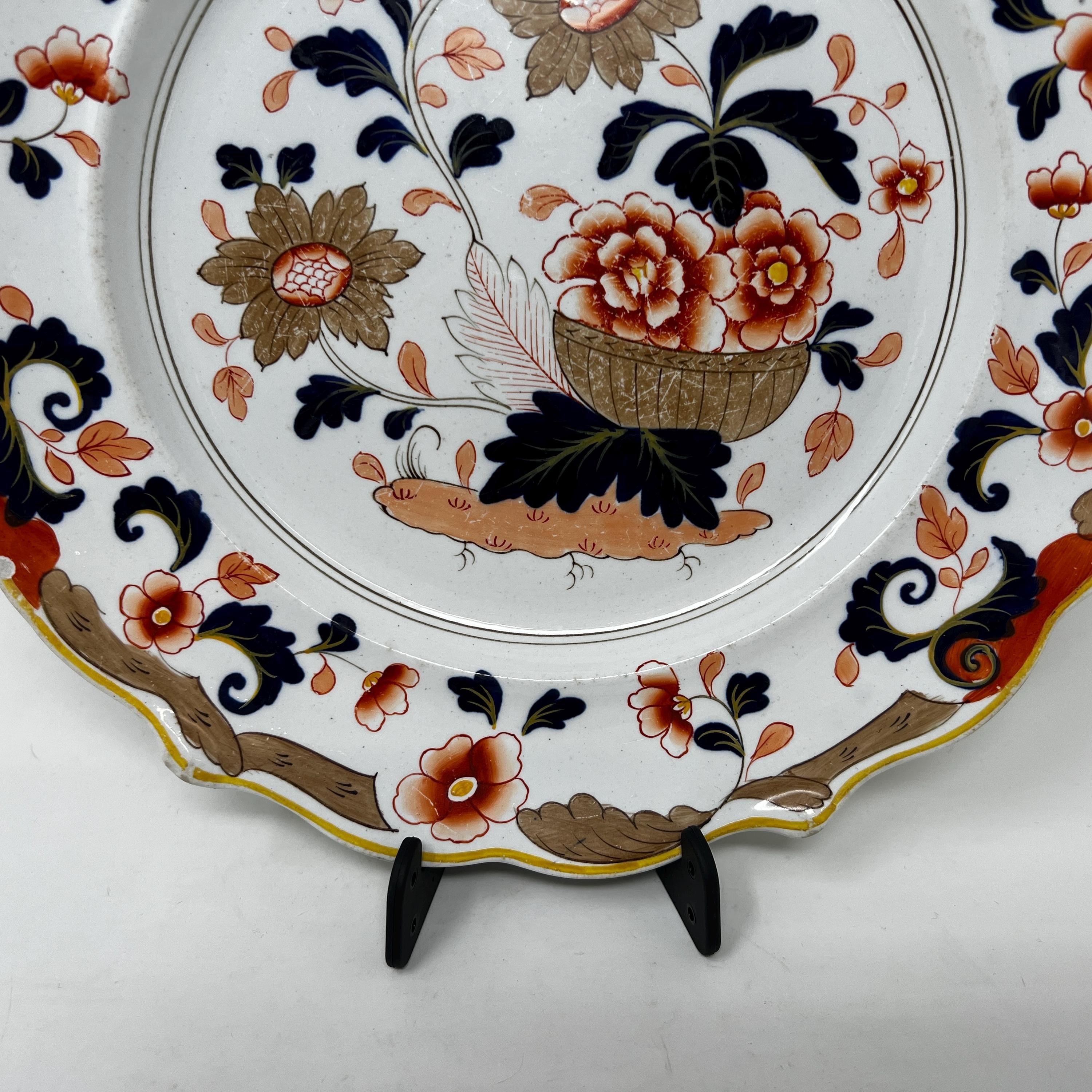 Handmade Vintage Floral Plate, Decorative Wall Art, Collector Ornament