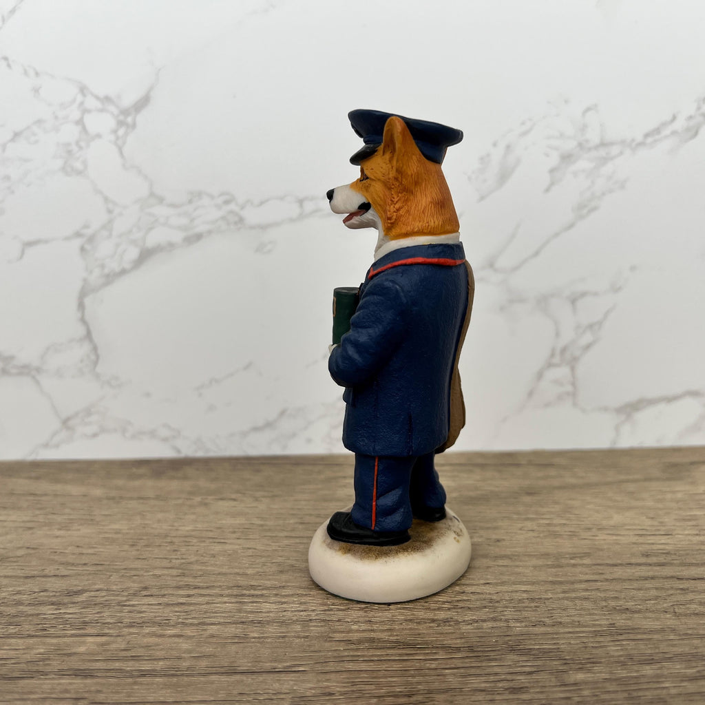 Robert Harrop Welsh Corgi Postman Ornament, CC48 (Damaged)