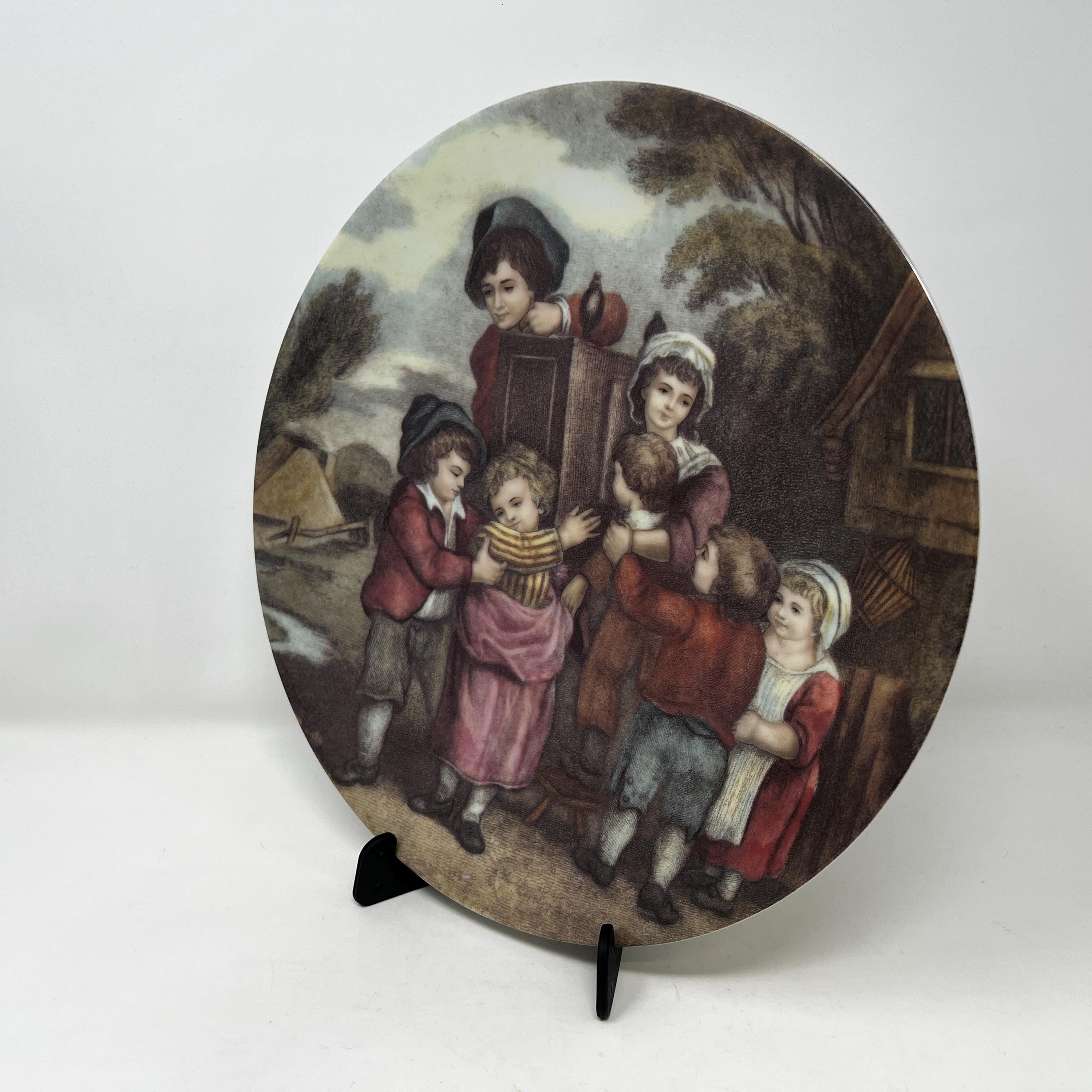 Limoges Porcelain Wall Plate, French Collectible Plate, Housewarming Gift